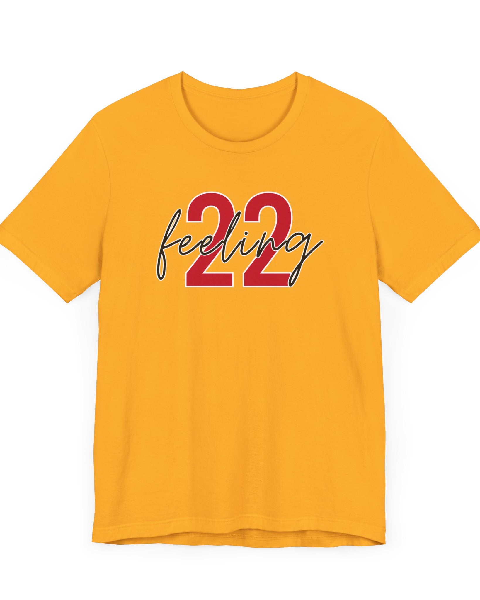 Gold feeling 22 t-shirt