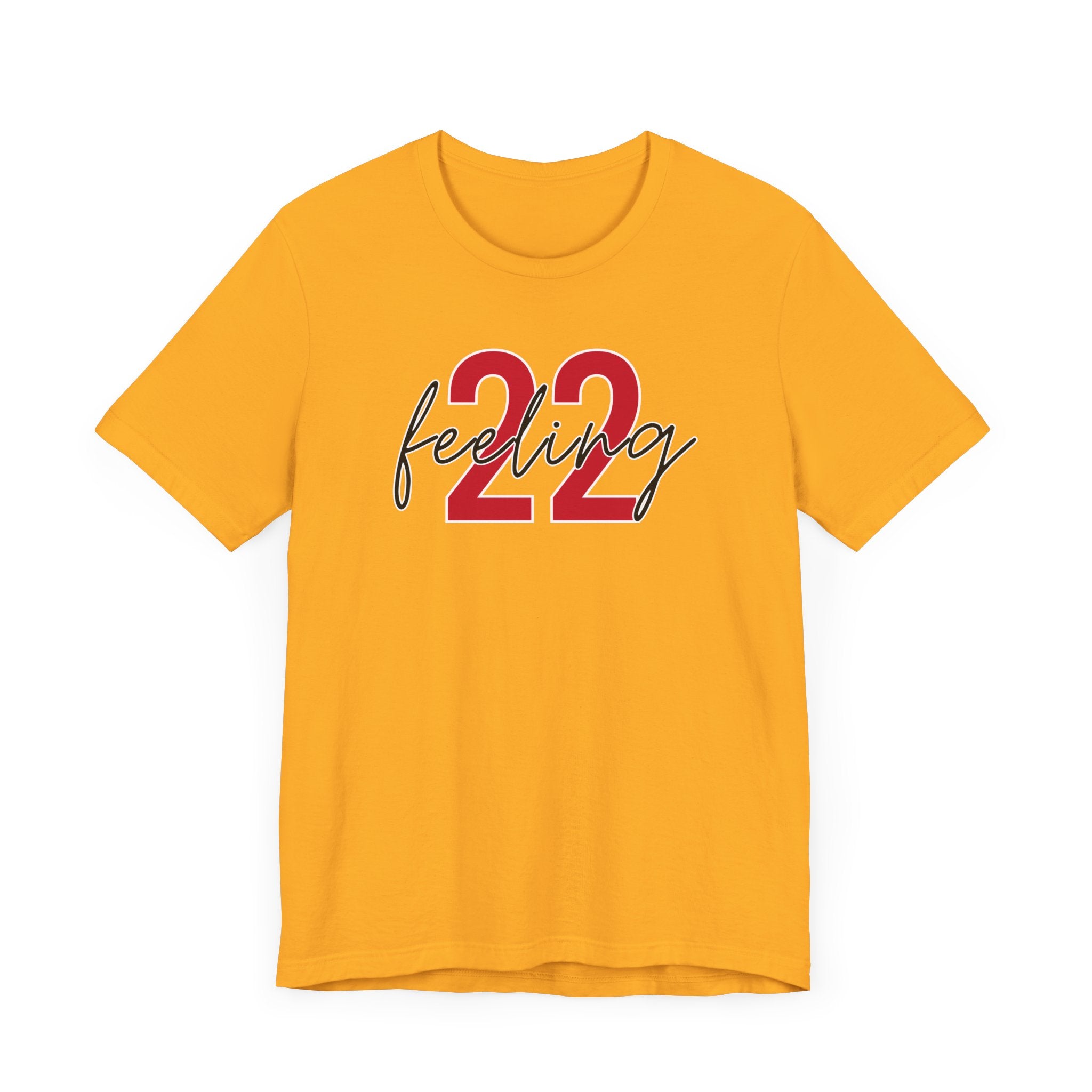 Gold feeling 22 t-shirt
