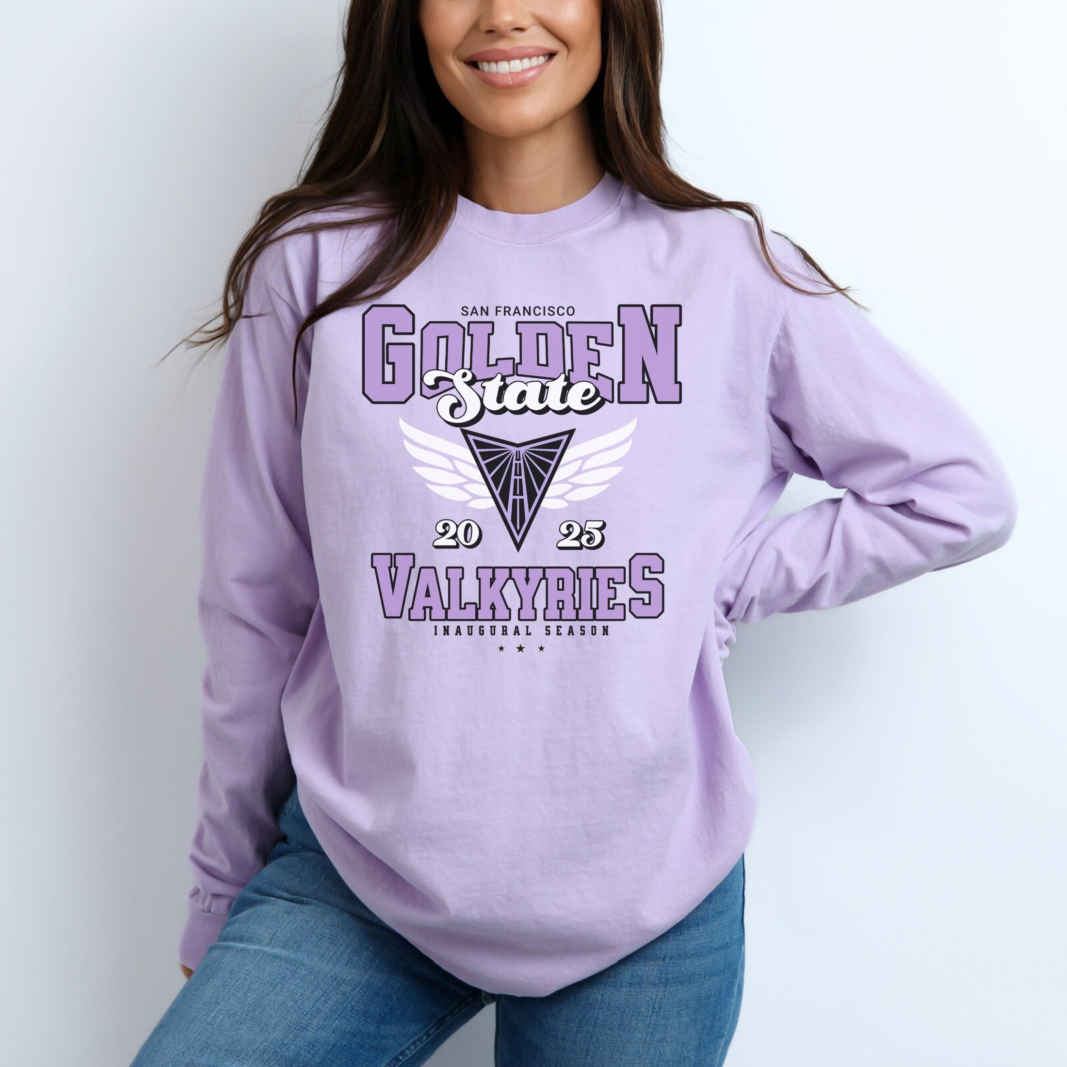 Inaugural Season Golden State Valkyries Long Sleeve T-Shirt