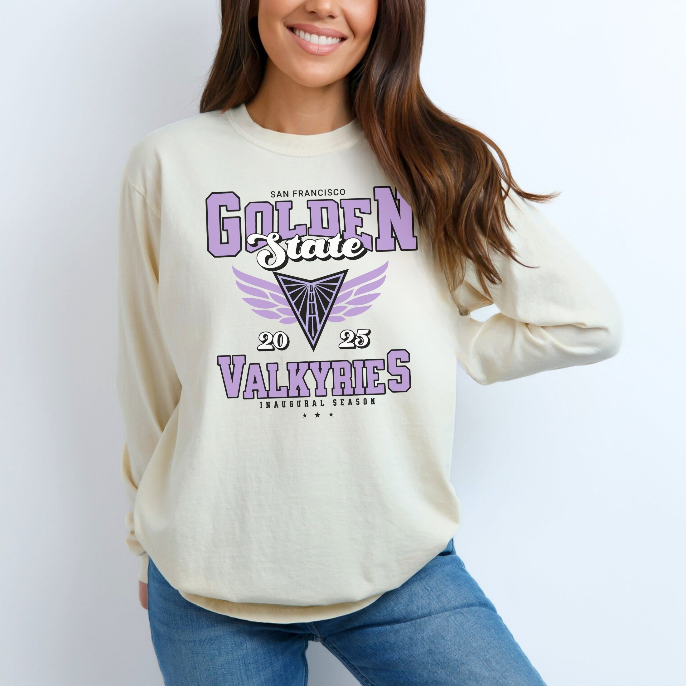 Inaugural Season Golden State Valkyries Long Sleeve T-Shirt