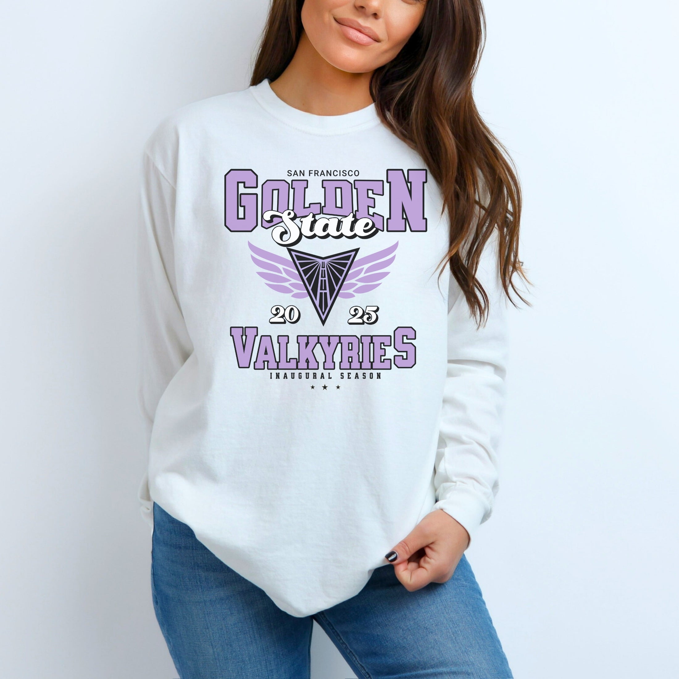 Inaugural Season Golden State Valkyries Long Sleeve T-Shirt