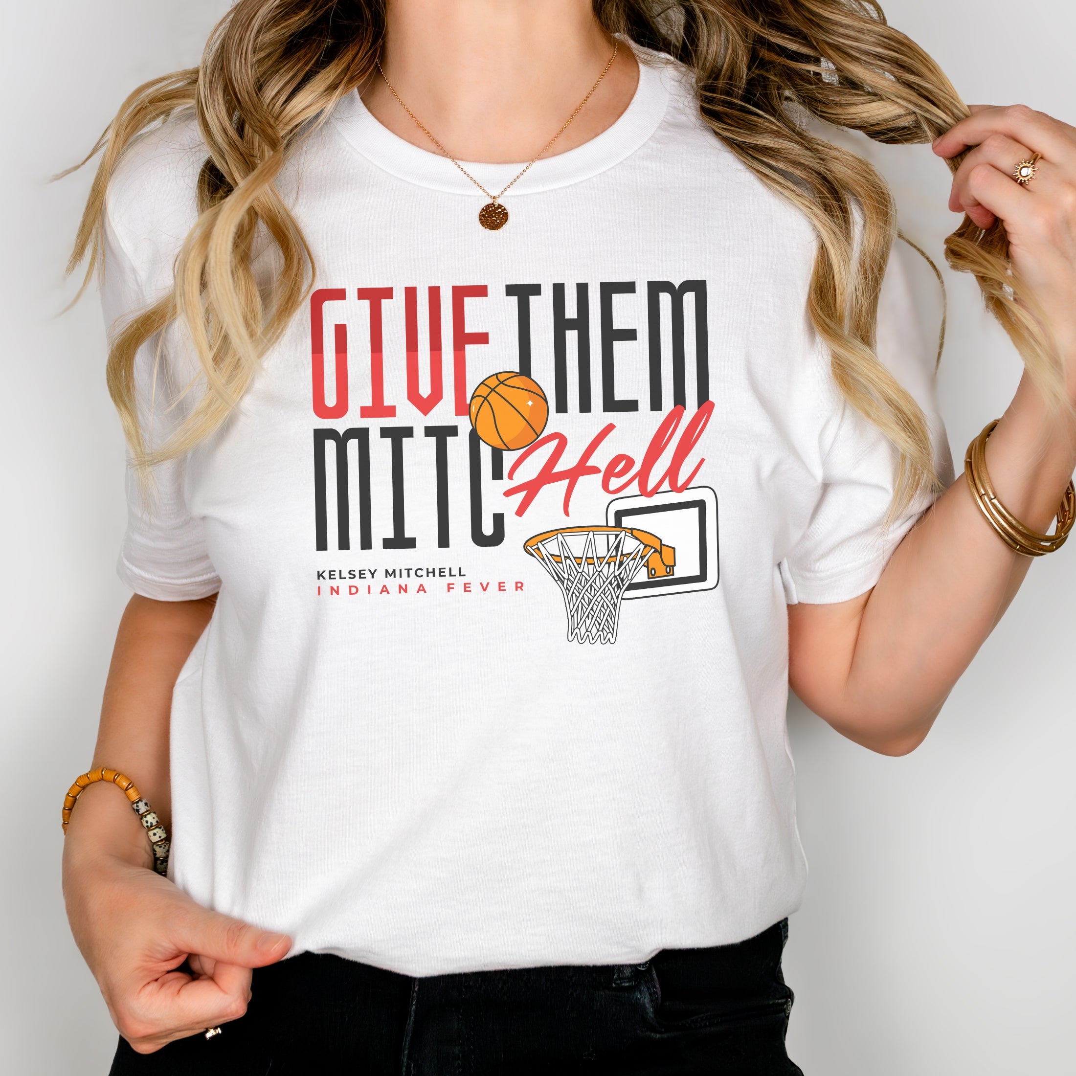 Kelsey Mitchell - Give Them Mitch(Hell) T-Shirt