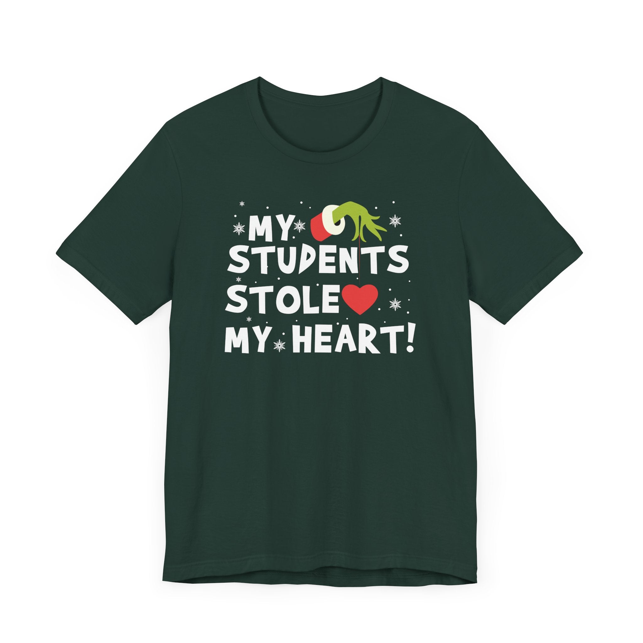 Forest my students stole my heart Christmas t-shirt