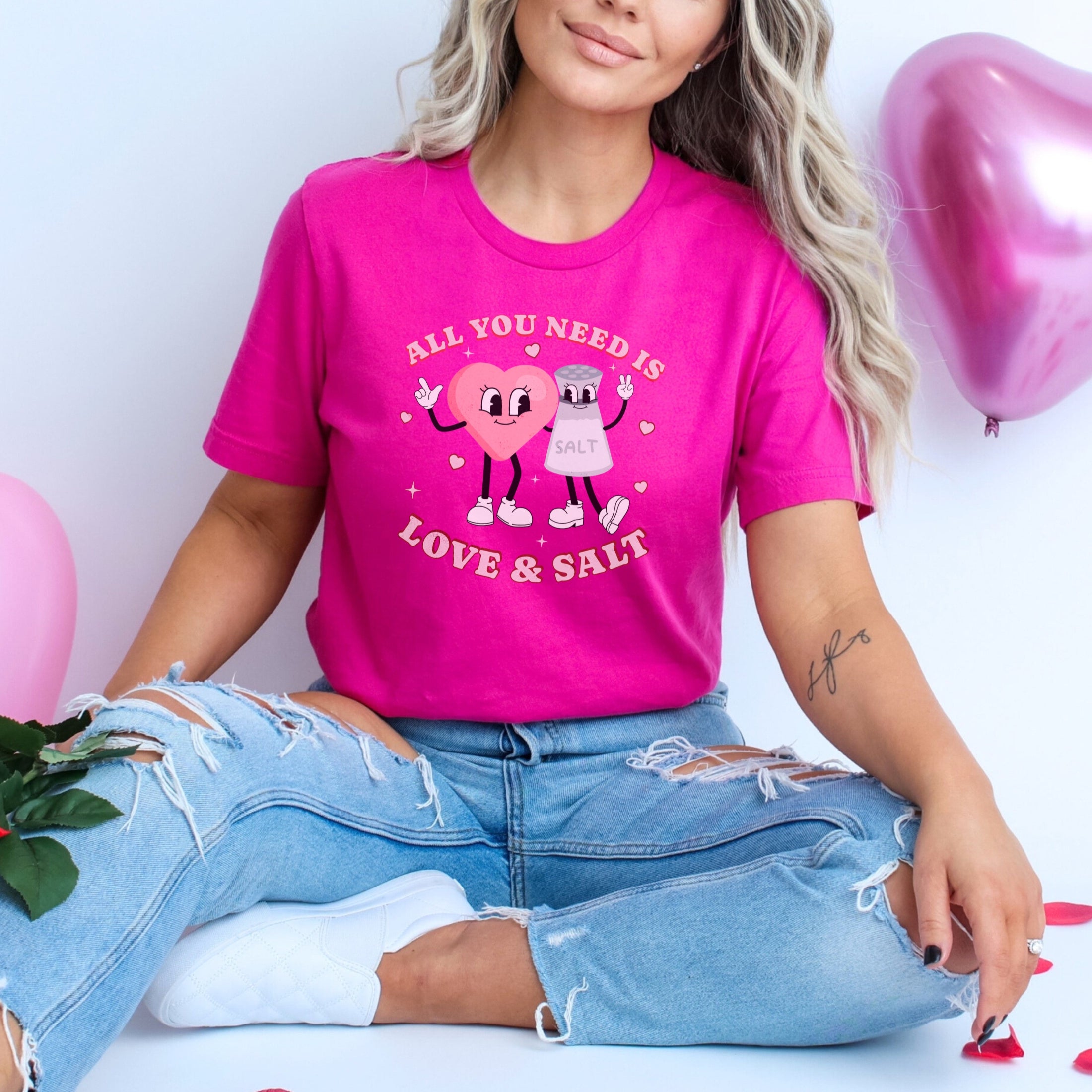 All You Need is Love and Salt Shirt