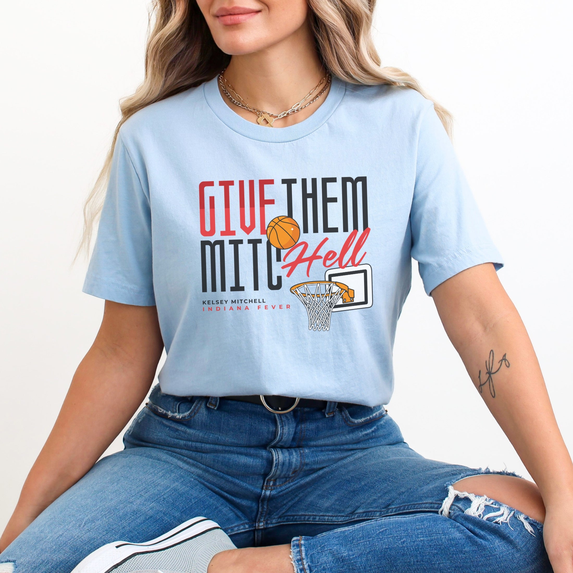 Kelsey Mitchell - Give Them Mitch(Hell) T-Shirt