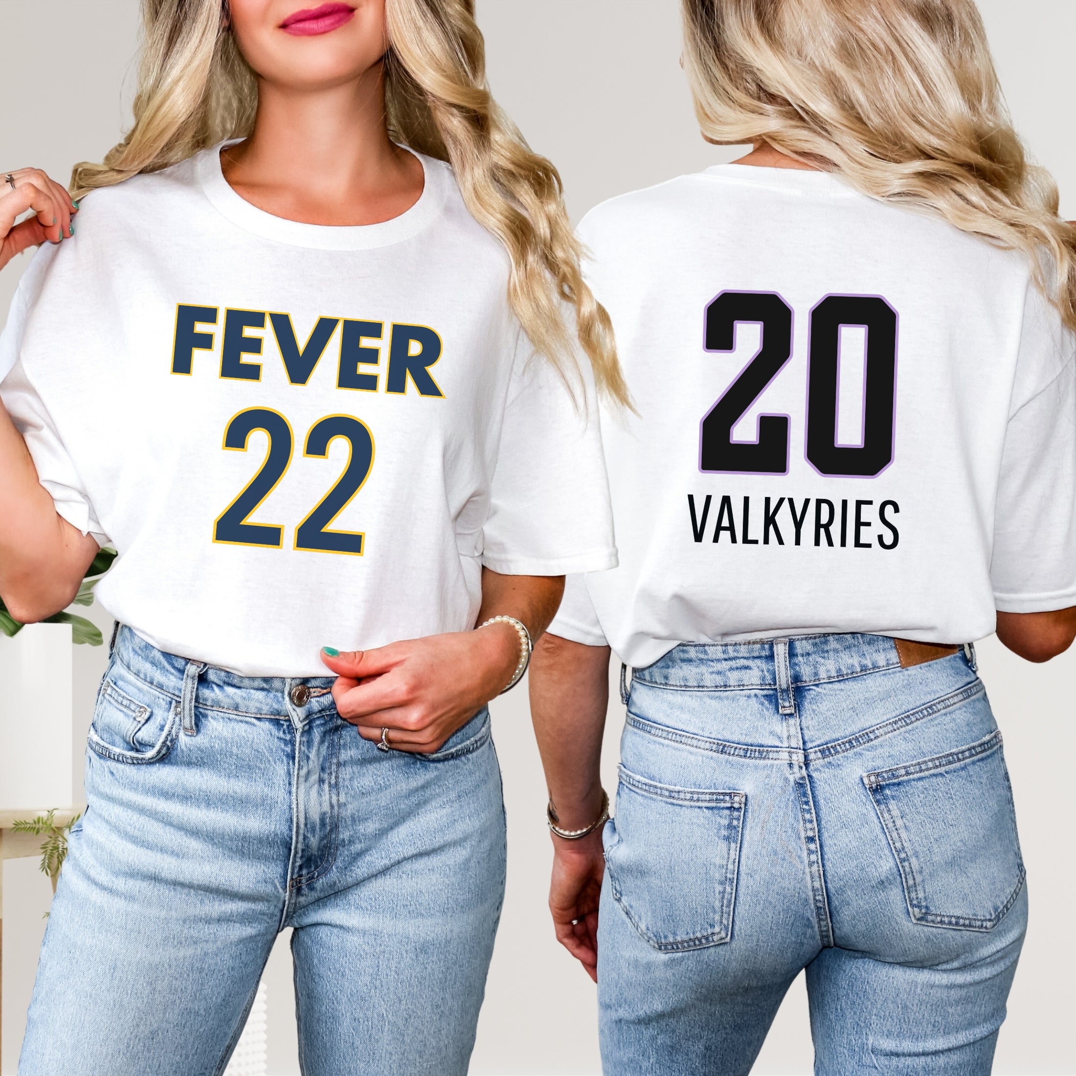 Caitlin Clark 22 Kate Martin 20 T-Shirt