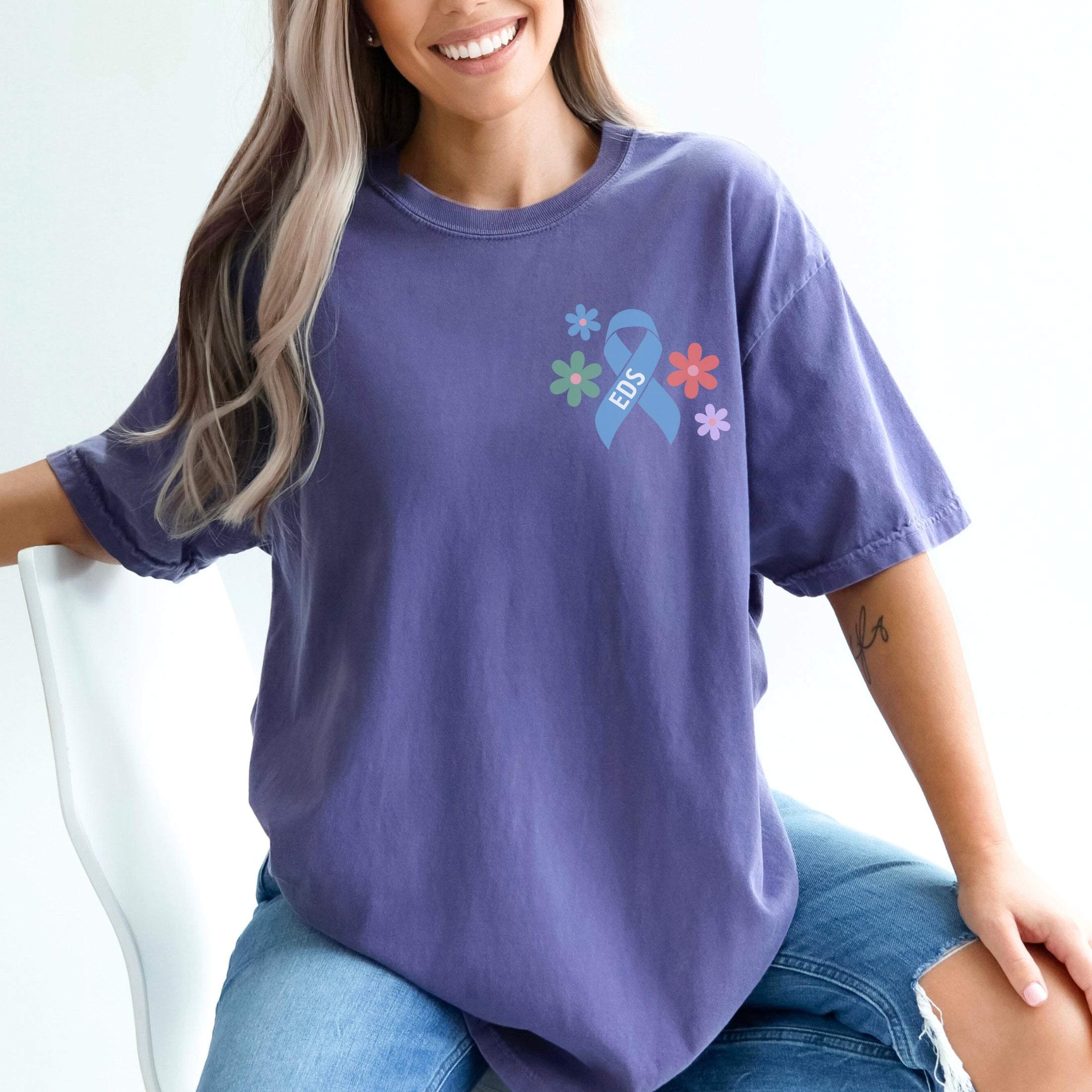 Comfort Colors® Custom Illness Boho Invisible Illness T-Shirt