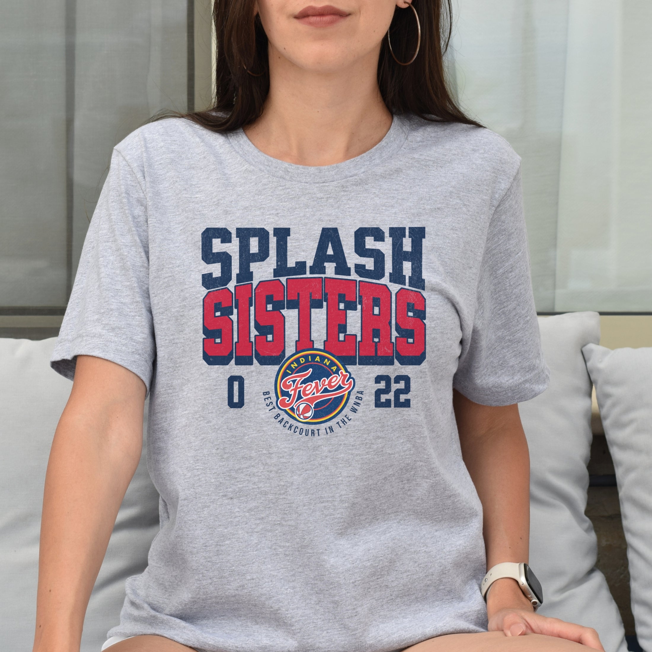 Splash Sisters - Caitlin Clark Kelsey Mitchell T-Shirt