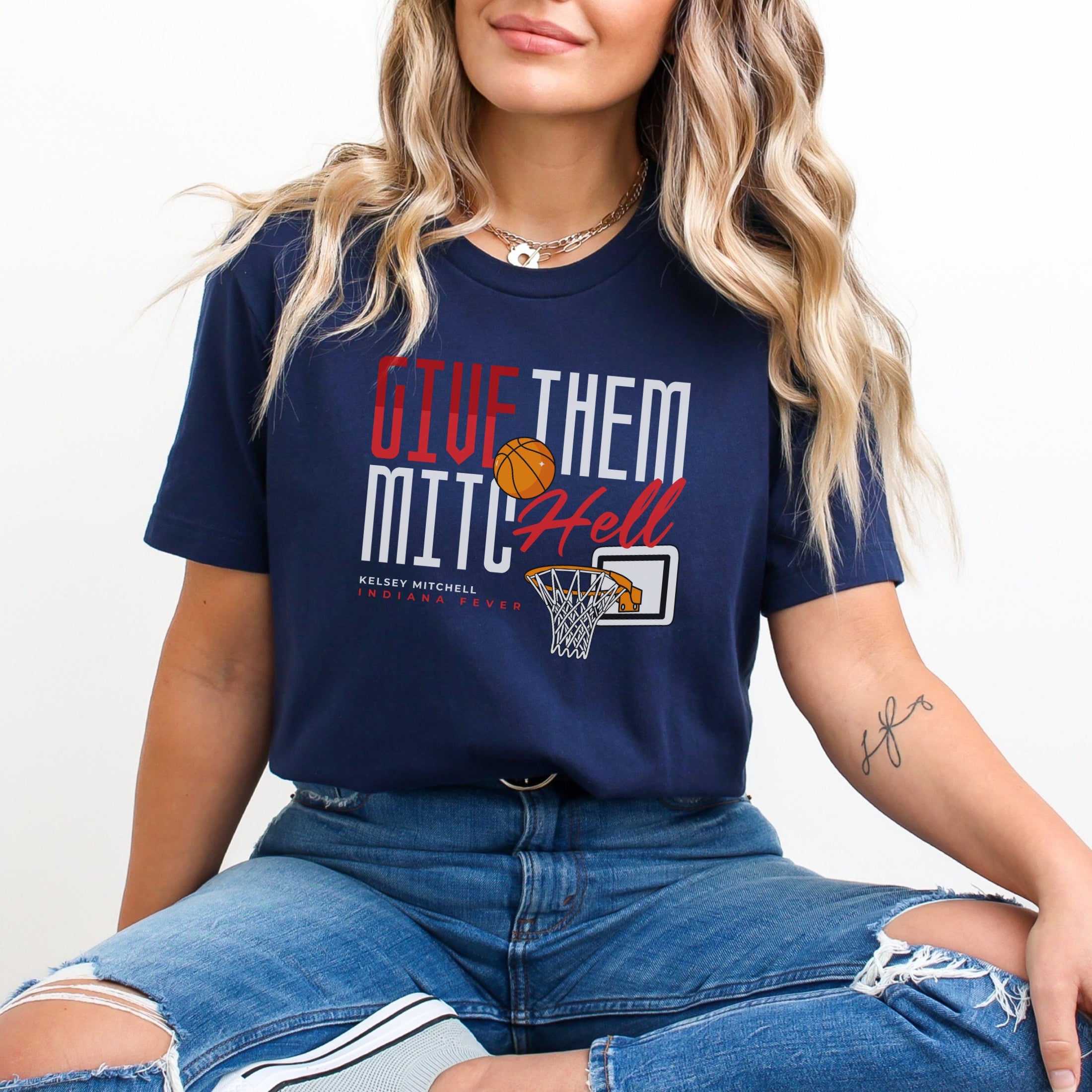 Kelsey Mitchell - Give Them Mitch(Hell) T-Shirt