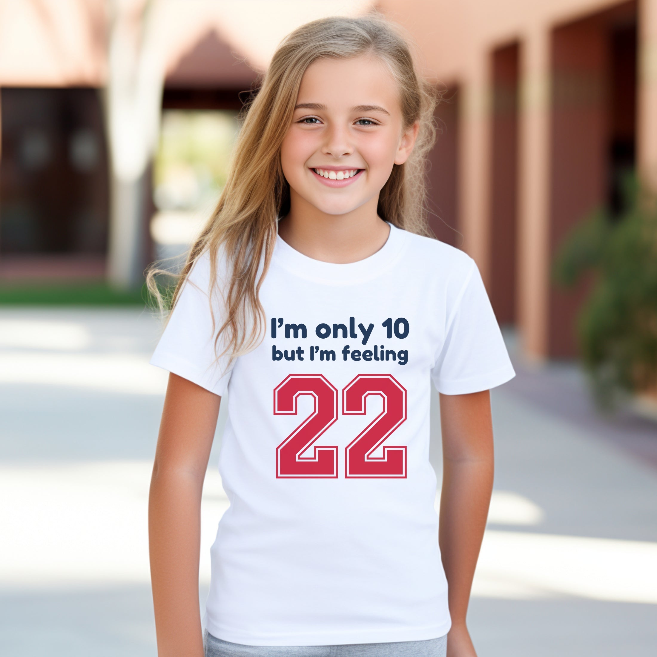 Custom Age I'm Feeling 22 Shirt - Kids Caitlin Clark T-Shirt