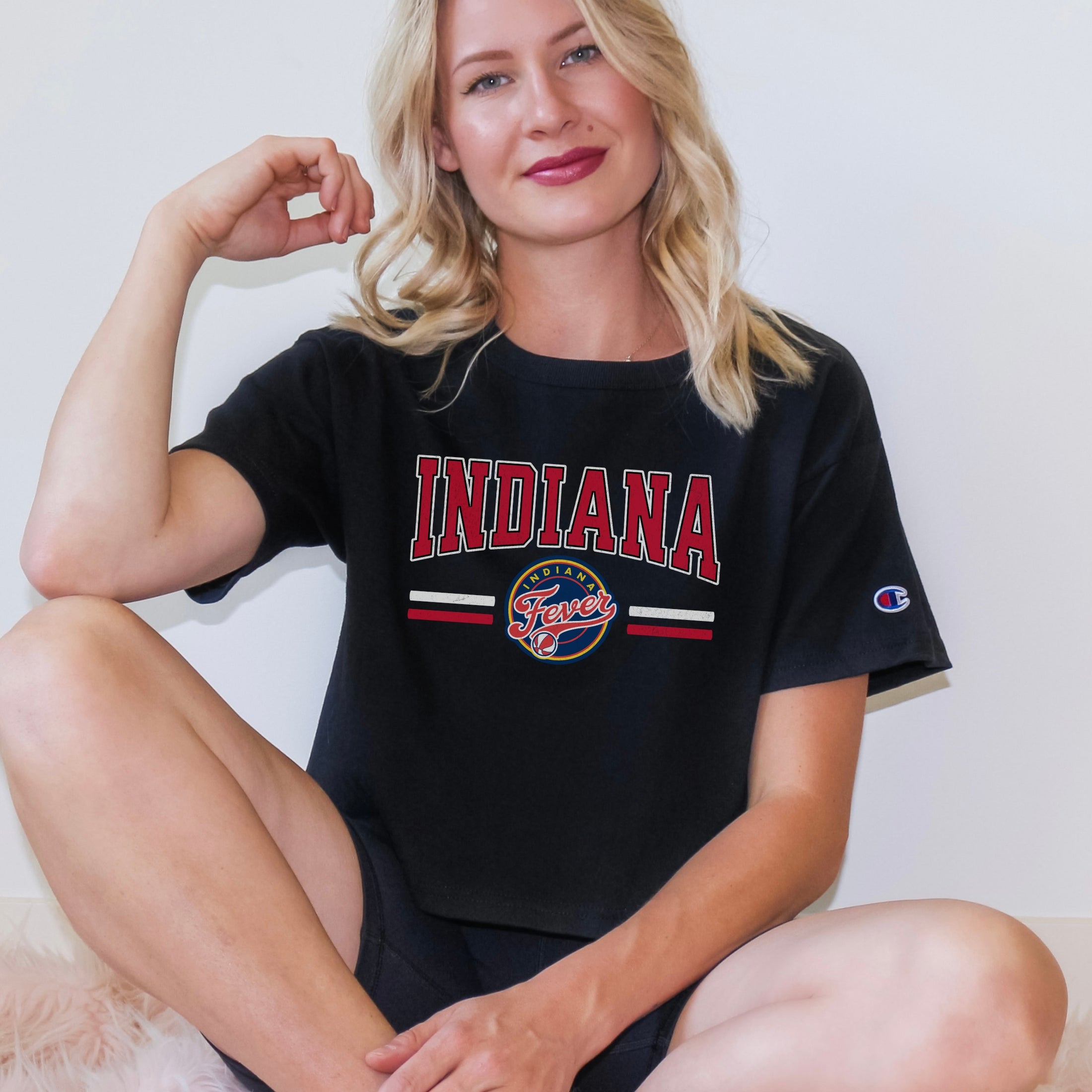 Indiana Fever Champion Crop Top