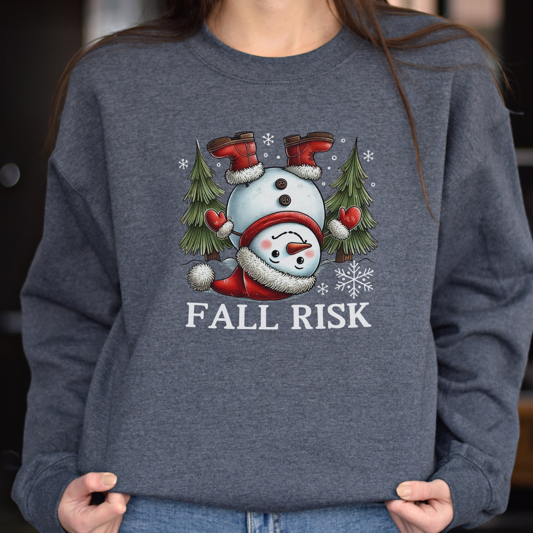 Fall Risk Christmas Sweatshirt