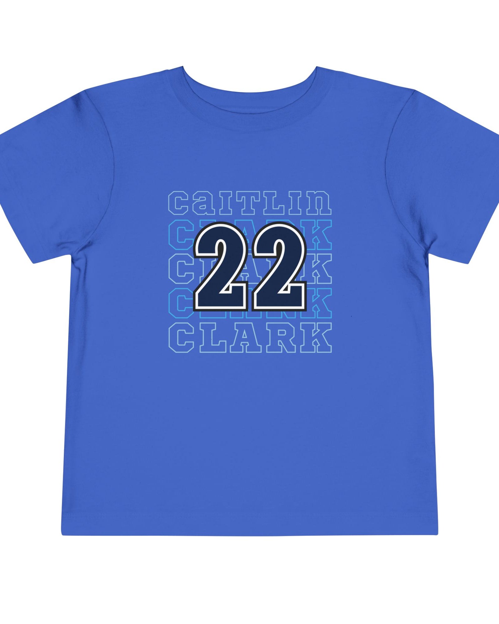True Royal Caitlin Clark 22 Toddler Shirt