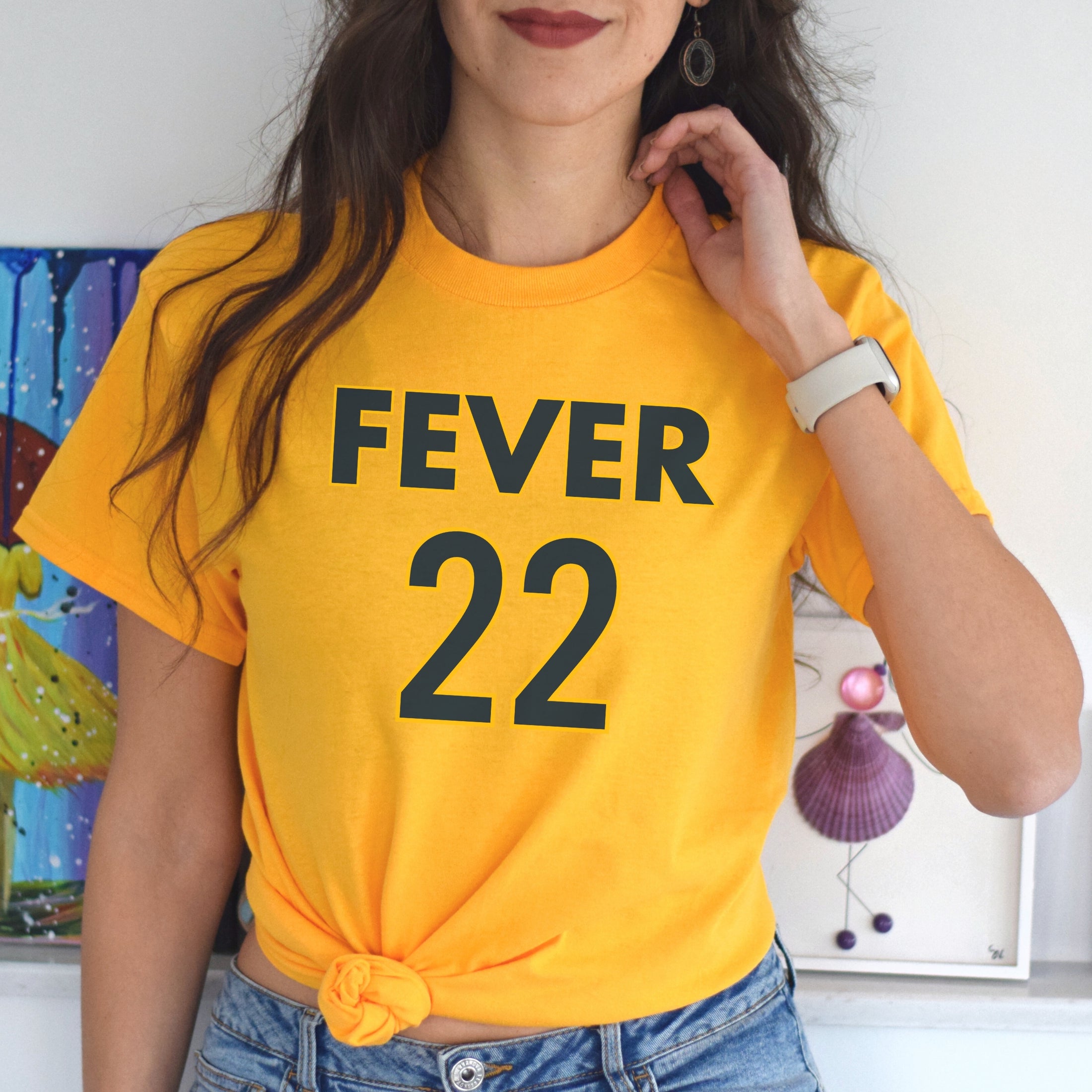 Caitlin Clark 22 Kate Martin 20 T-Shirt