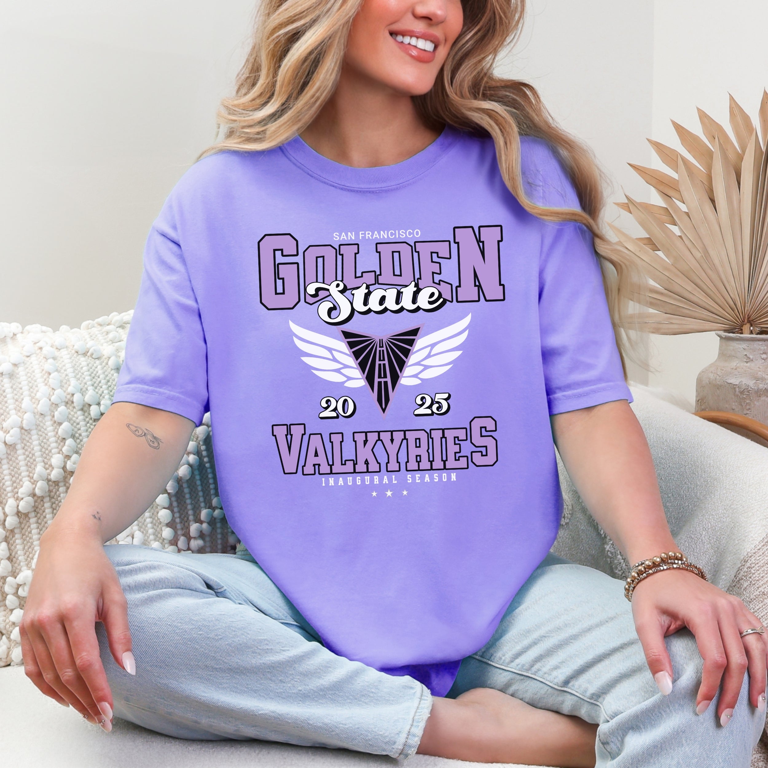 Inaugural Season Golden State Valkyries Comfort Colors® T-Shirt