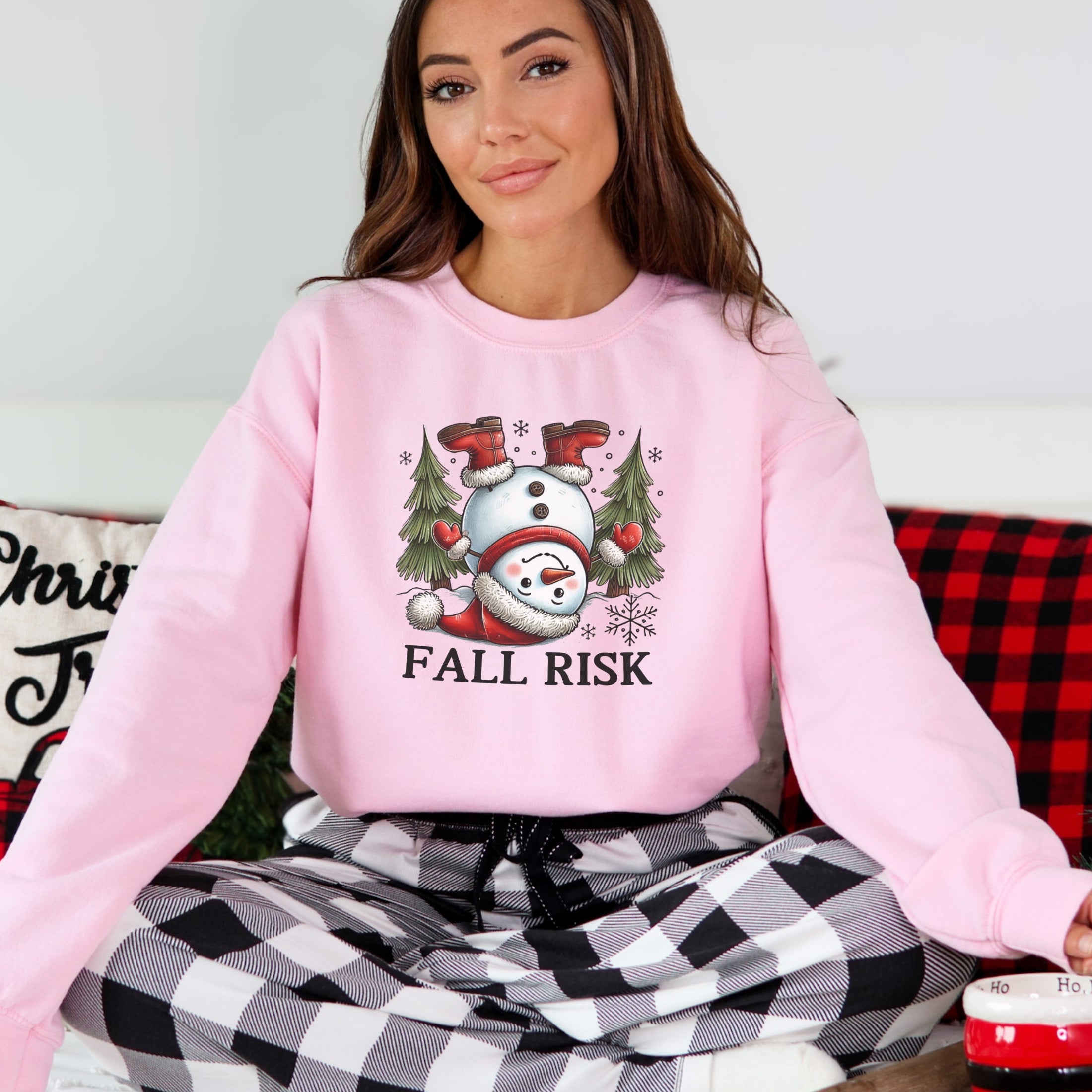 Fall Risk Christmas Sweatshirt