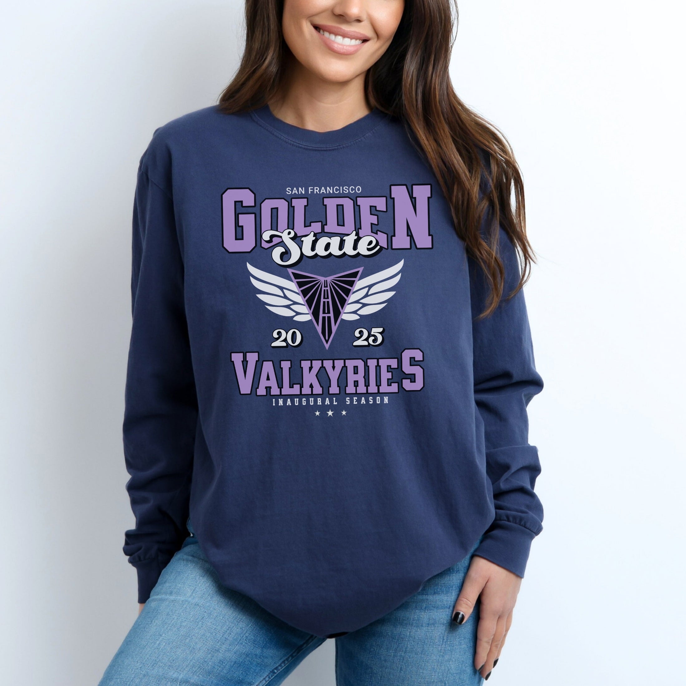 Inaugural Season Golden State Valkyries Long Sleeve T-Shirt