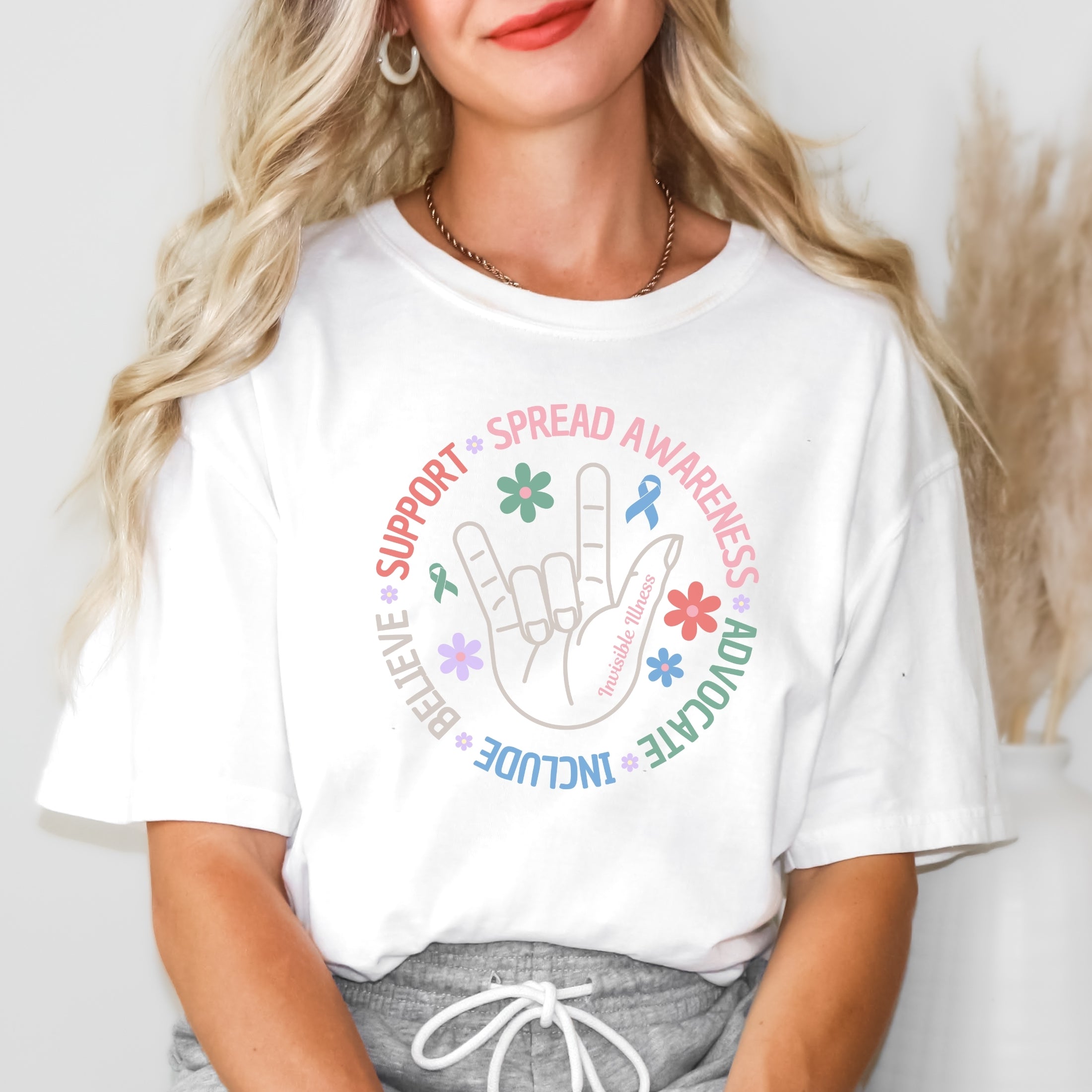 Boho Invisible Illness T-Shirt - Comfort Colors®