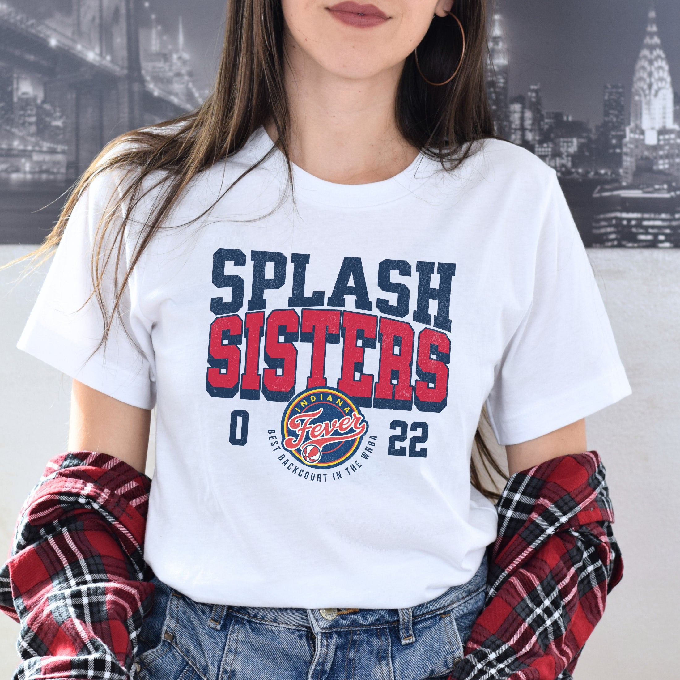 Splash Sisters - Caitlin Clark Kelsey Mitchell T-Shirt