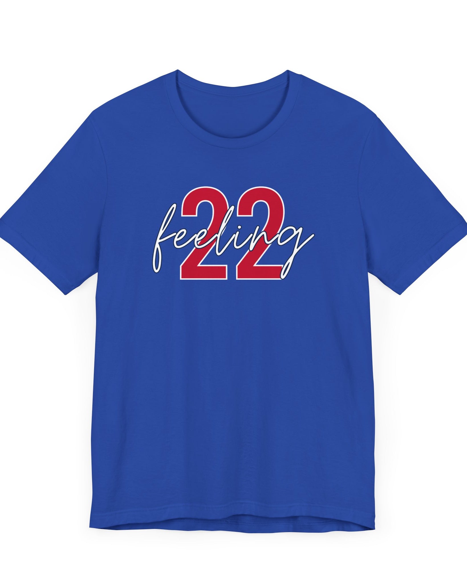 Heather true royal feeling 22 t-shirt