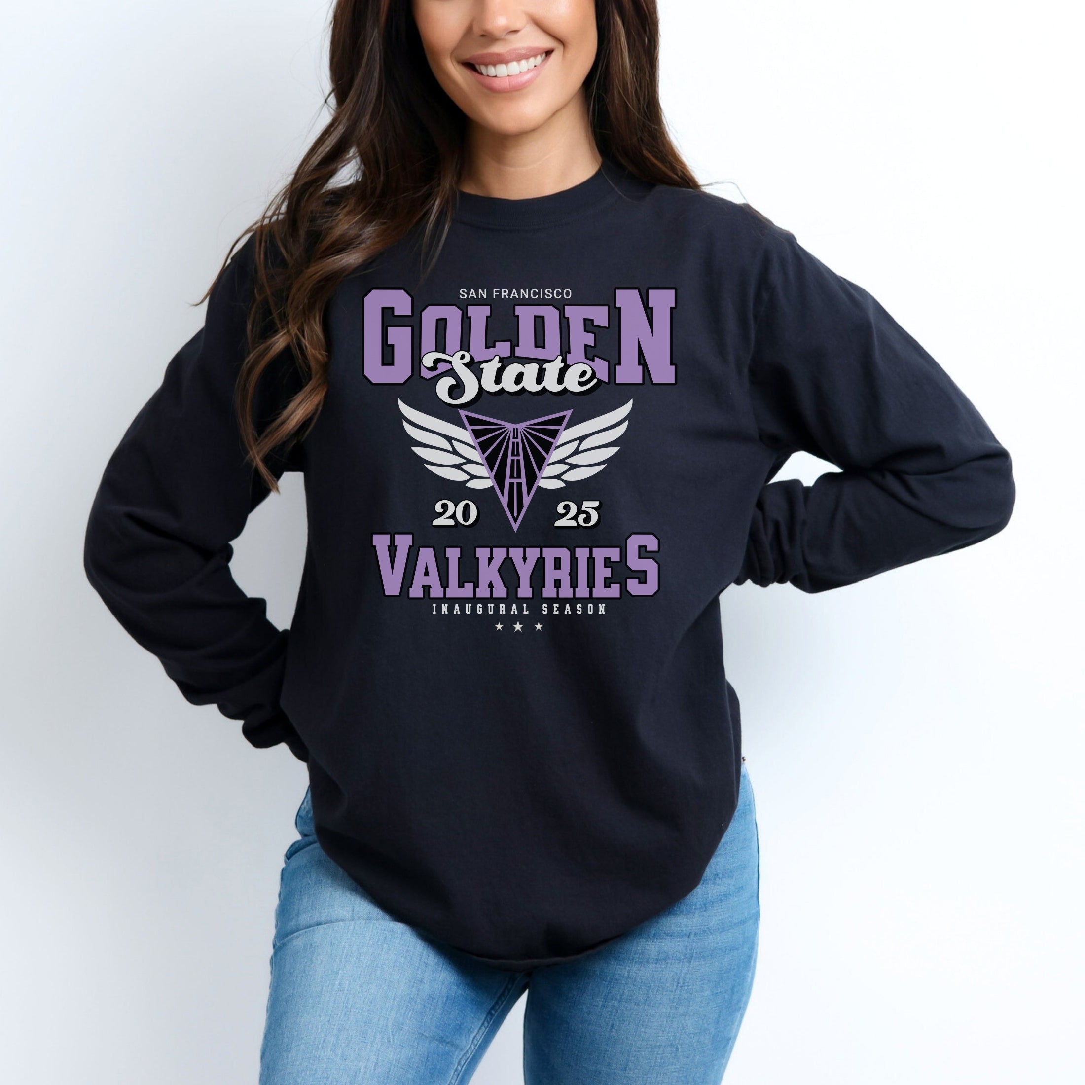 Inaugural Season Golden State Valkyries Long Sleeve T-Shirt