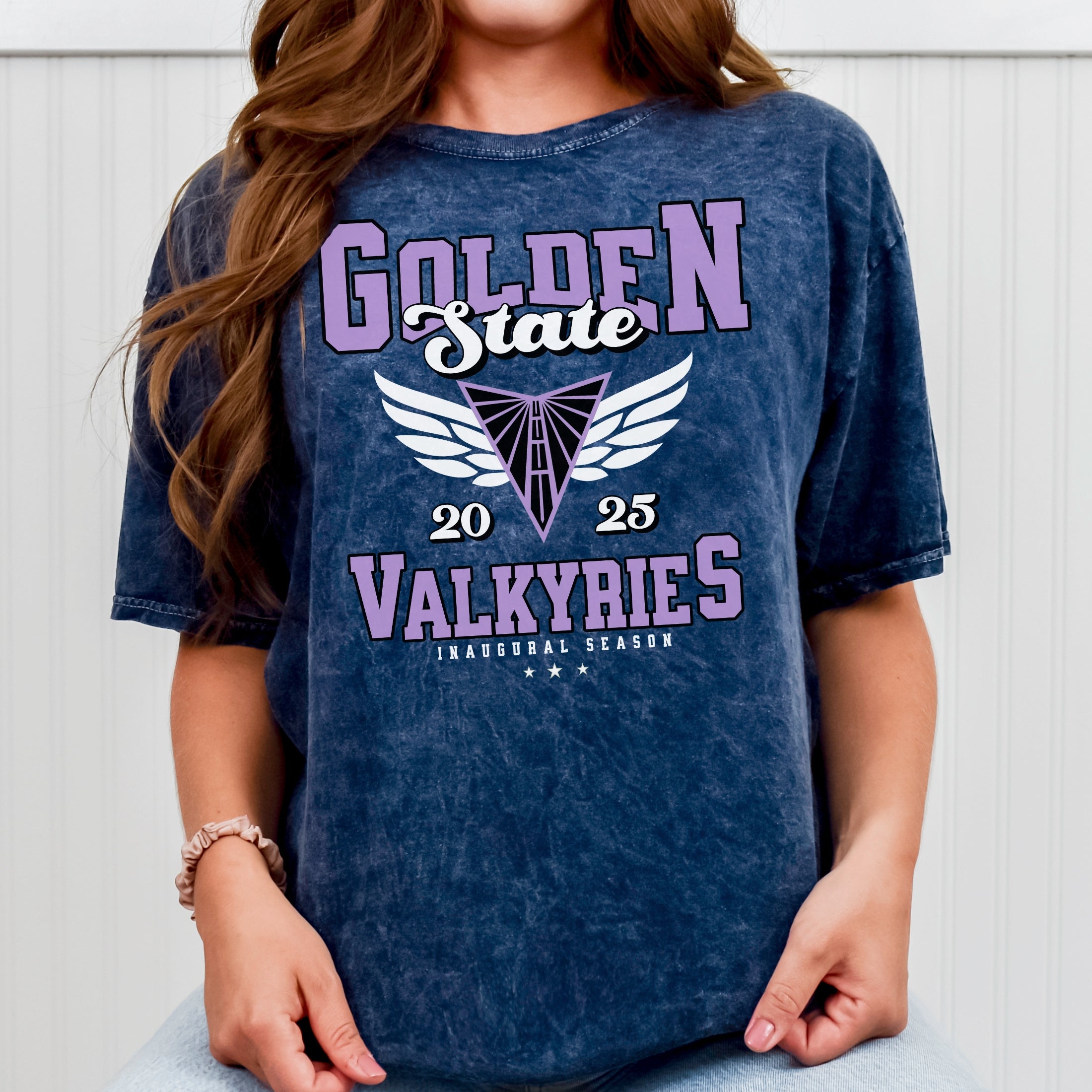 Inaugural Season Golden State Valkyries Mineral Wash T-Shirt