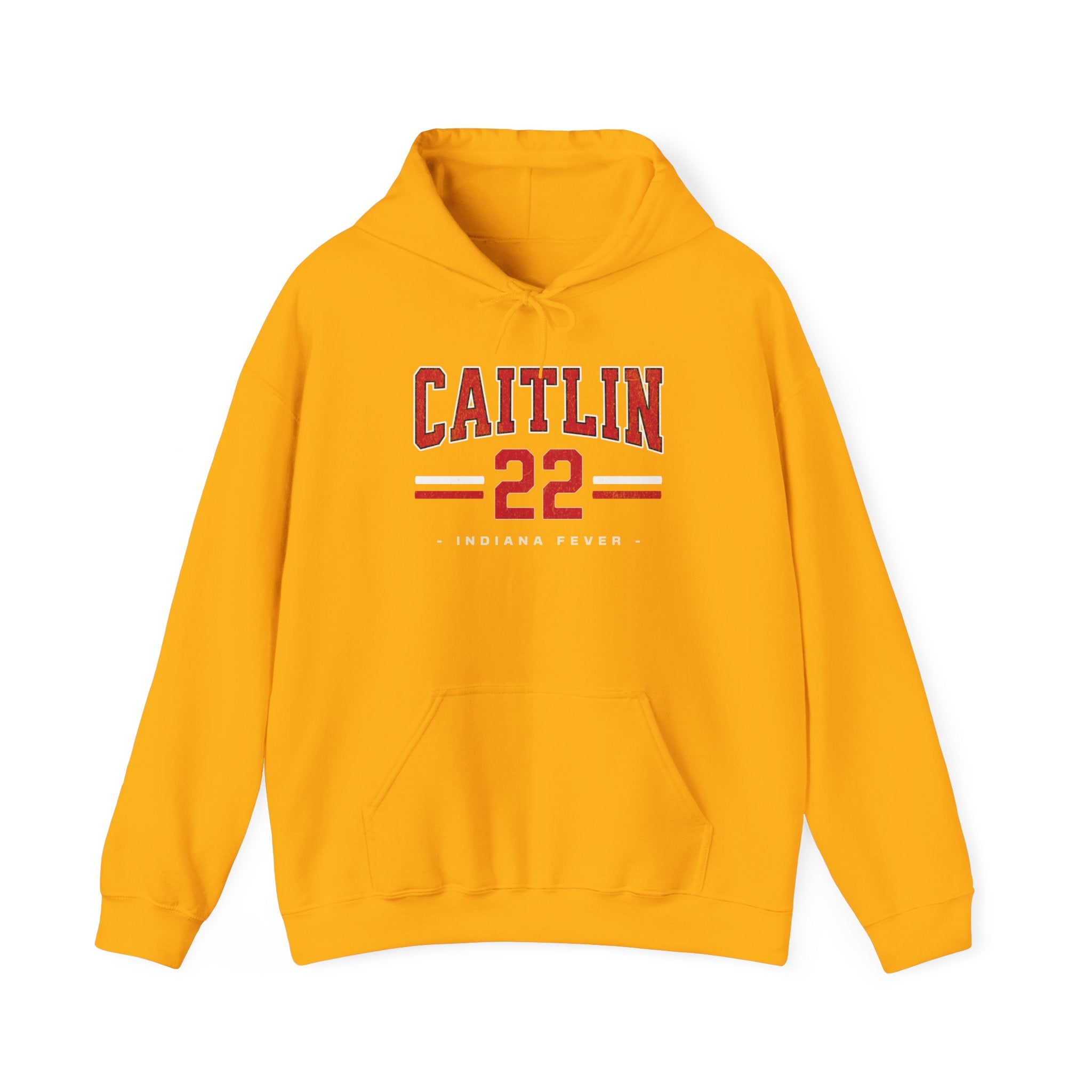 Caitlin Clark 22 Hoodie in gold