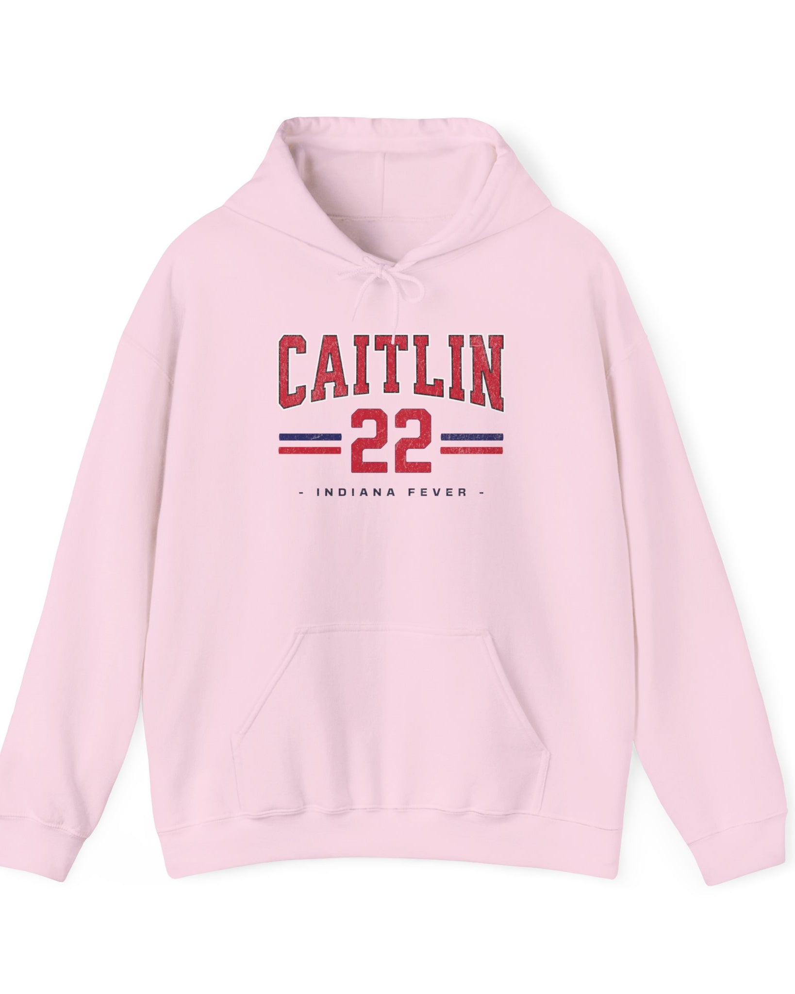 Caitlin Clark 22 Hoodie in light pink