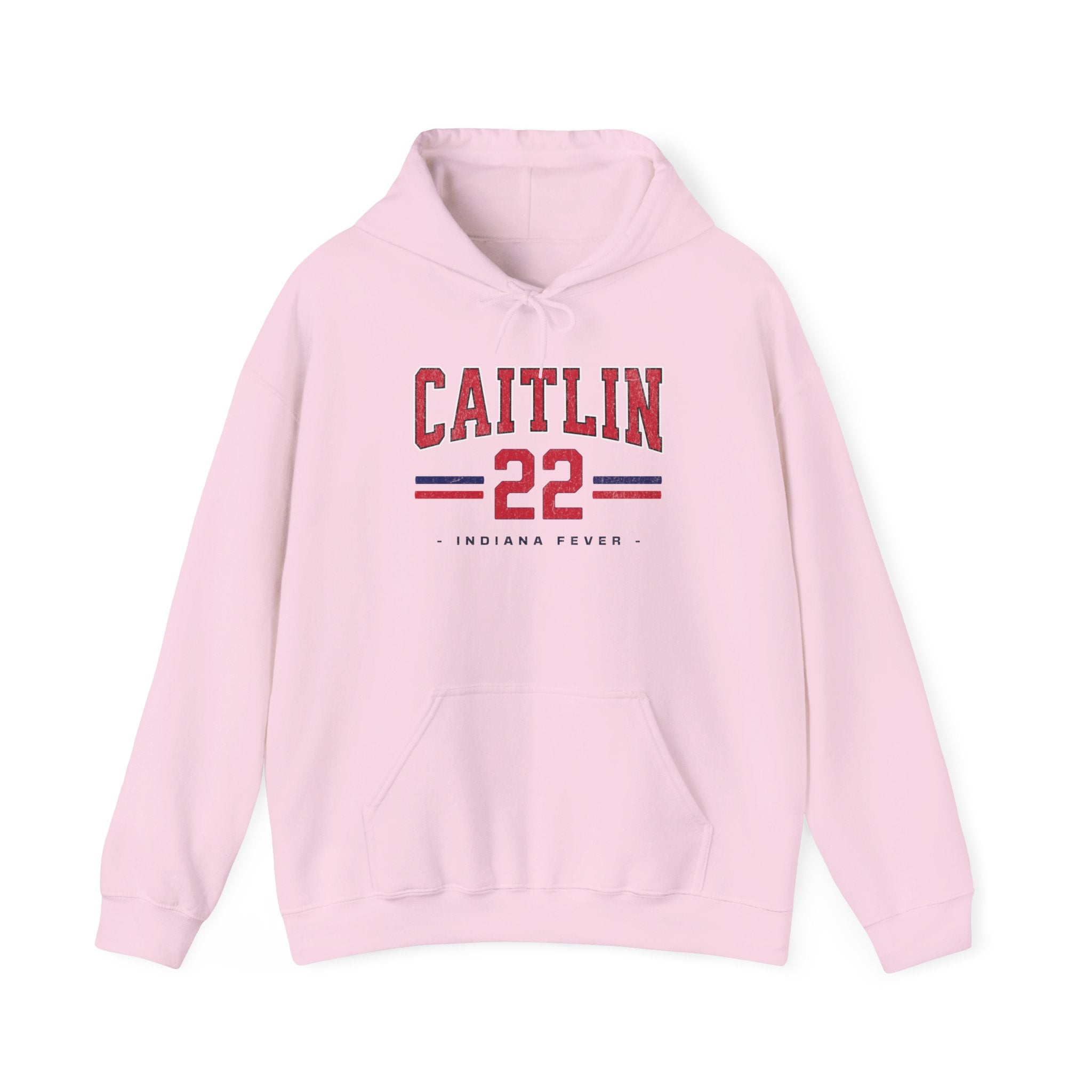 Caitlin Clark 22 Hoodie in light pink