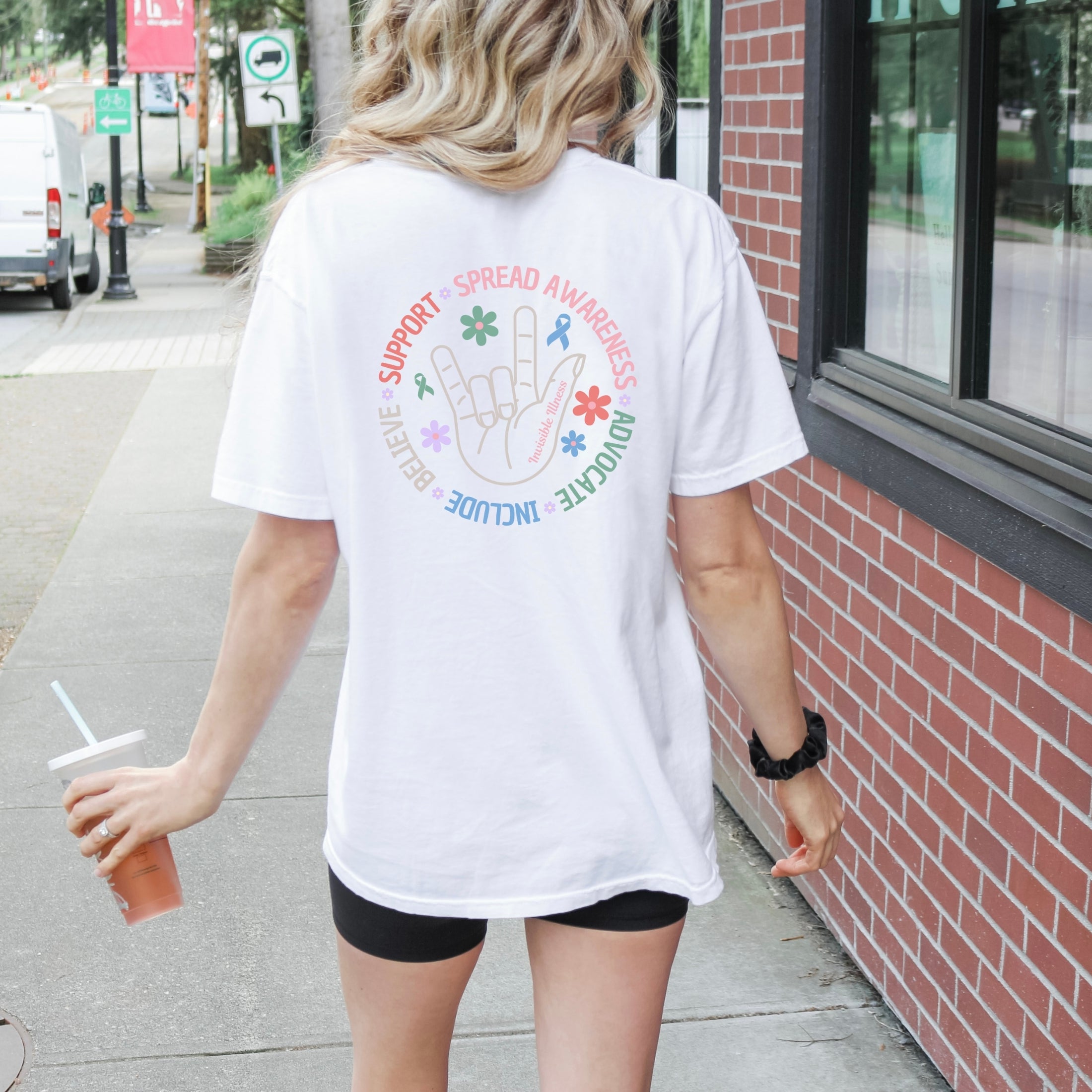 Comfort Colors® Custom Illness Boho Invisible Illness T-Shirt