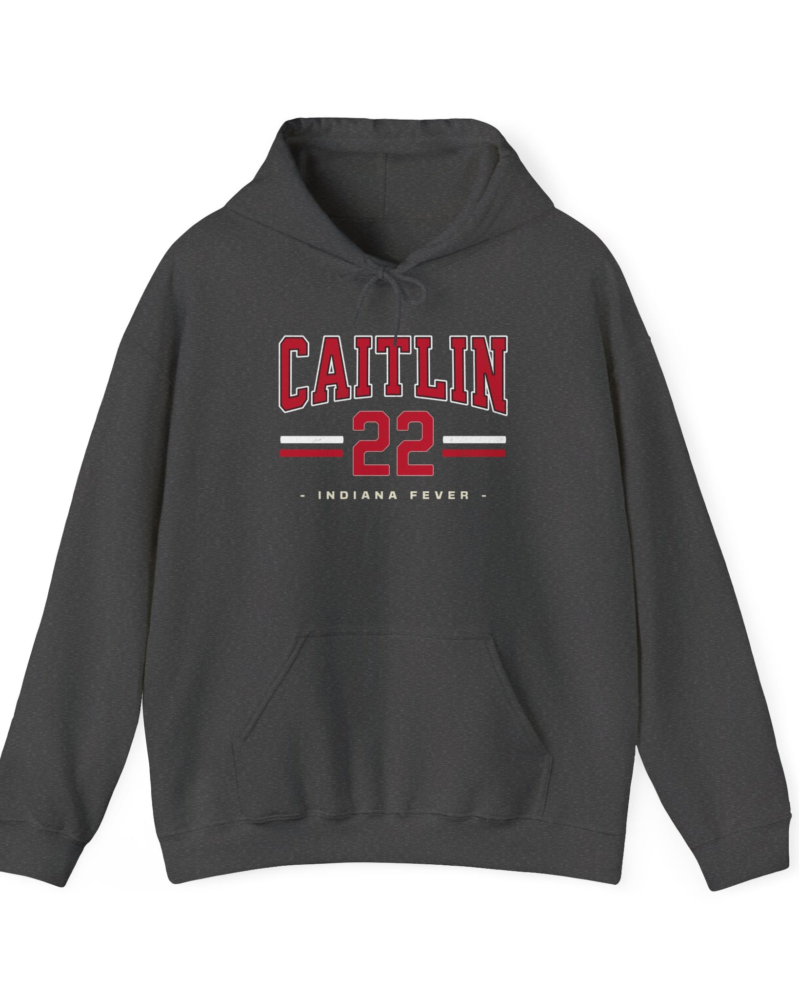 Caitlin Clark 22 Hoodie in dark heather