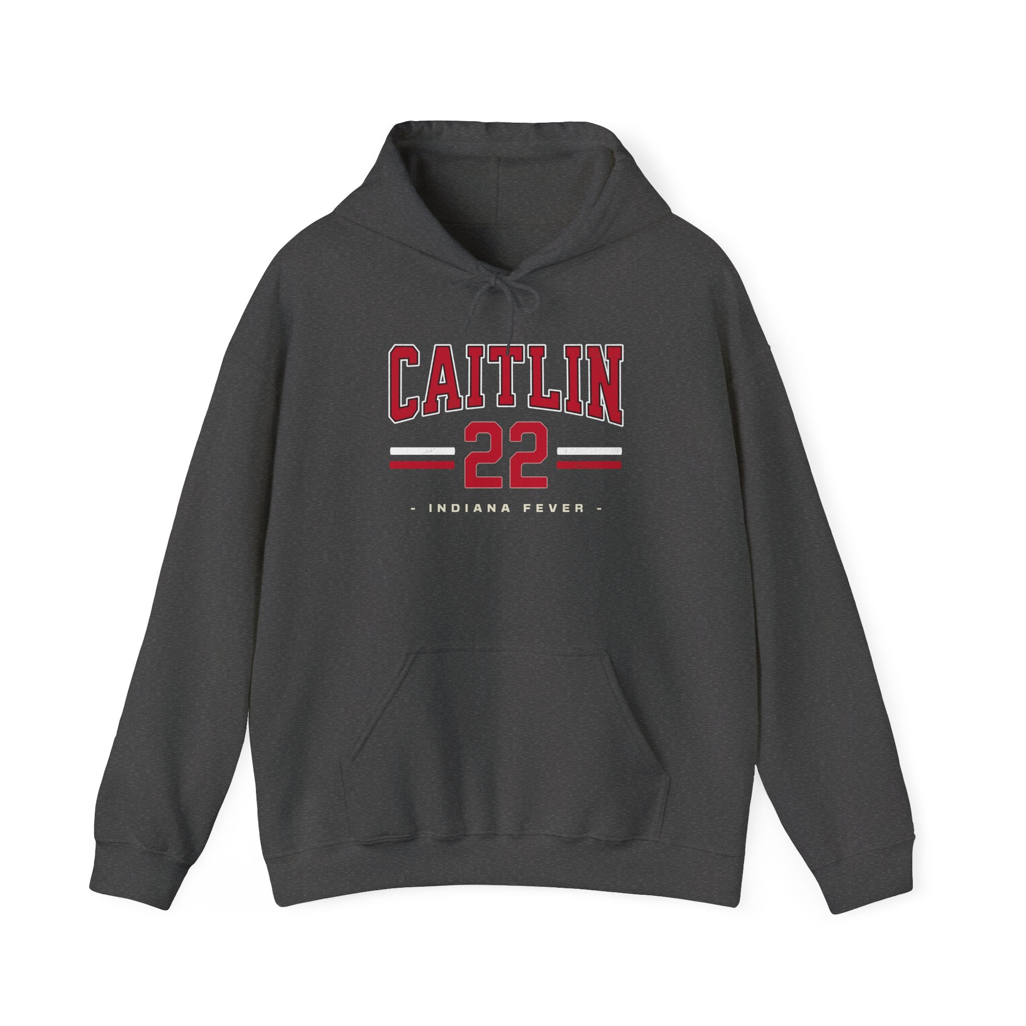 Caitlin Clark 22 Hoodie in dark heather