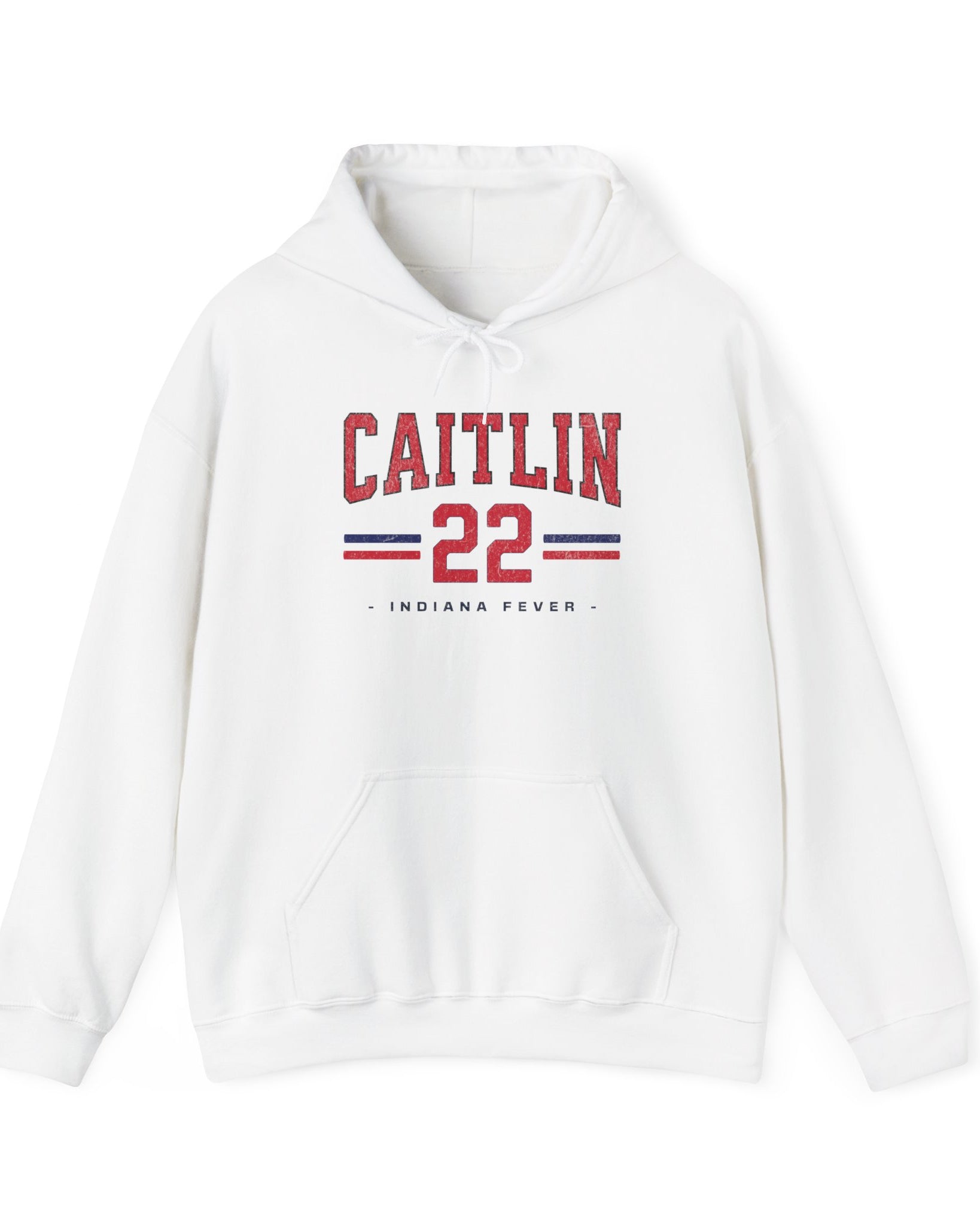 Caitlin Clark 22 Hoodie in white