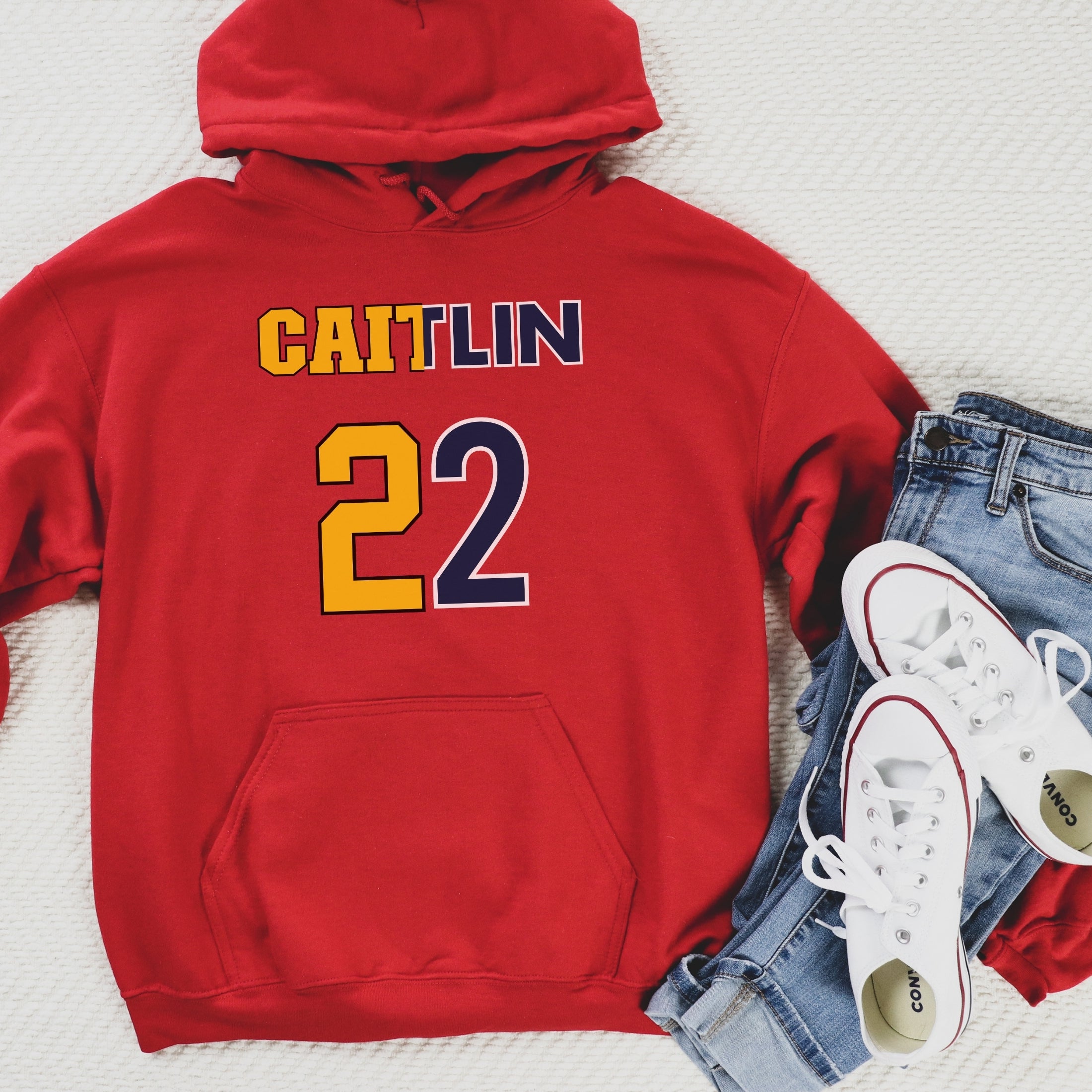 Caitlin Clark 22 Throwback Hoodie