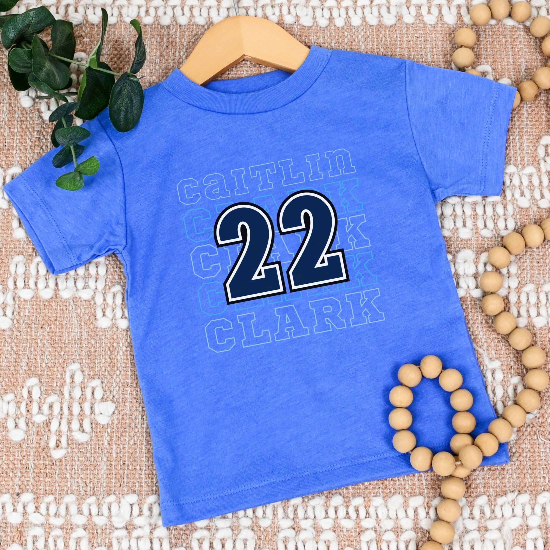 True Royal Caitlin Clark 22 Toddler Shirt