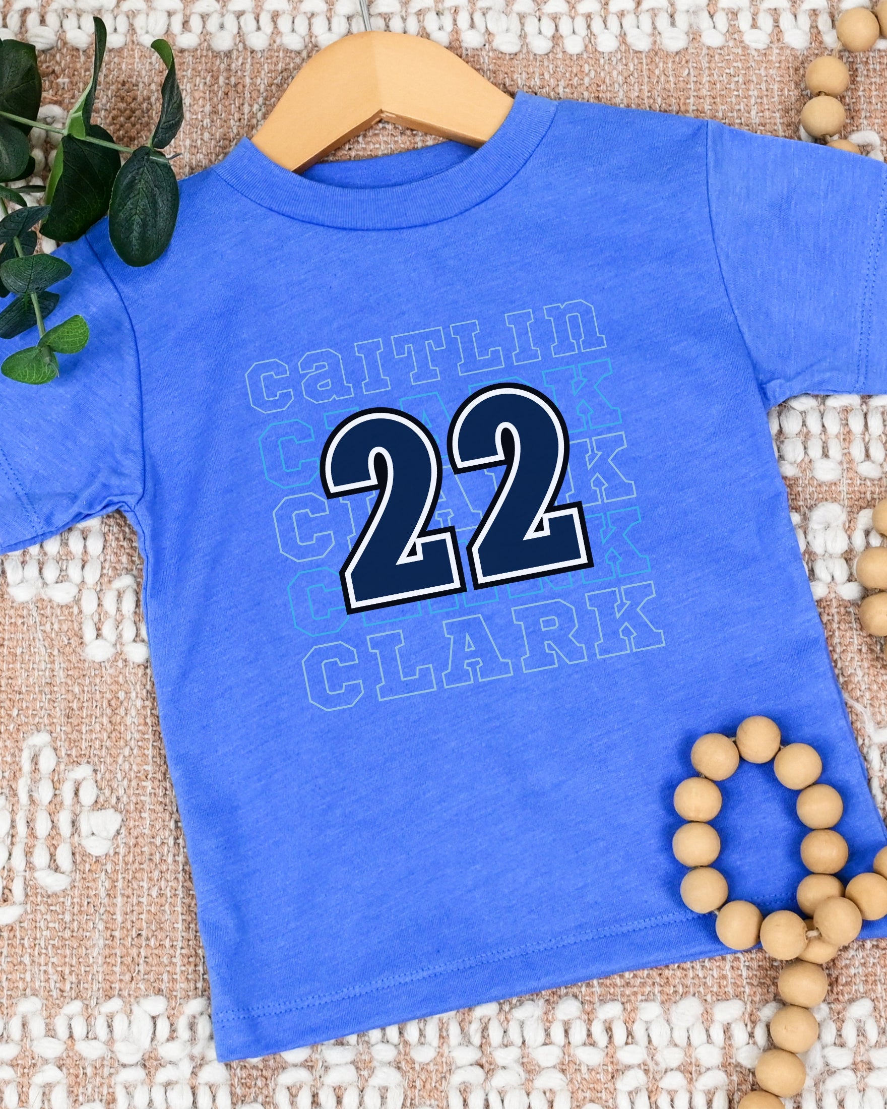 True Royal Caitlin Clark 22 Toddler Shirt