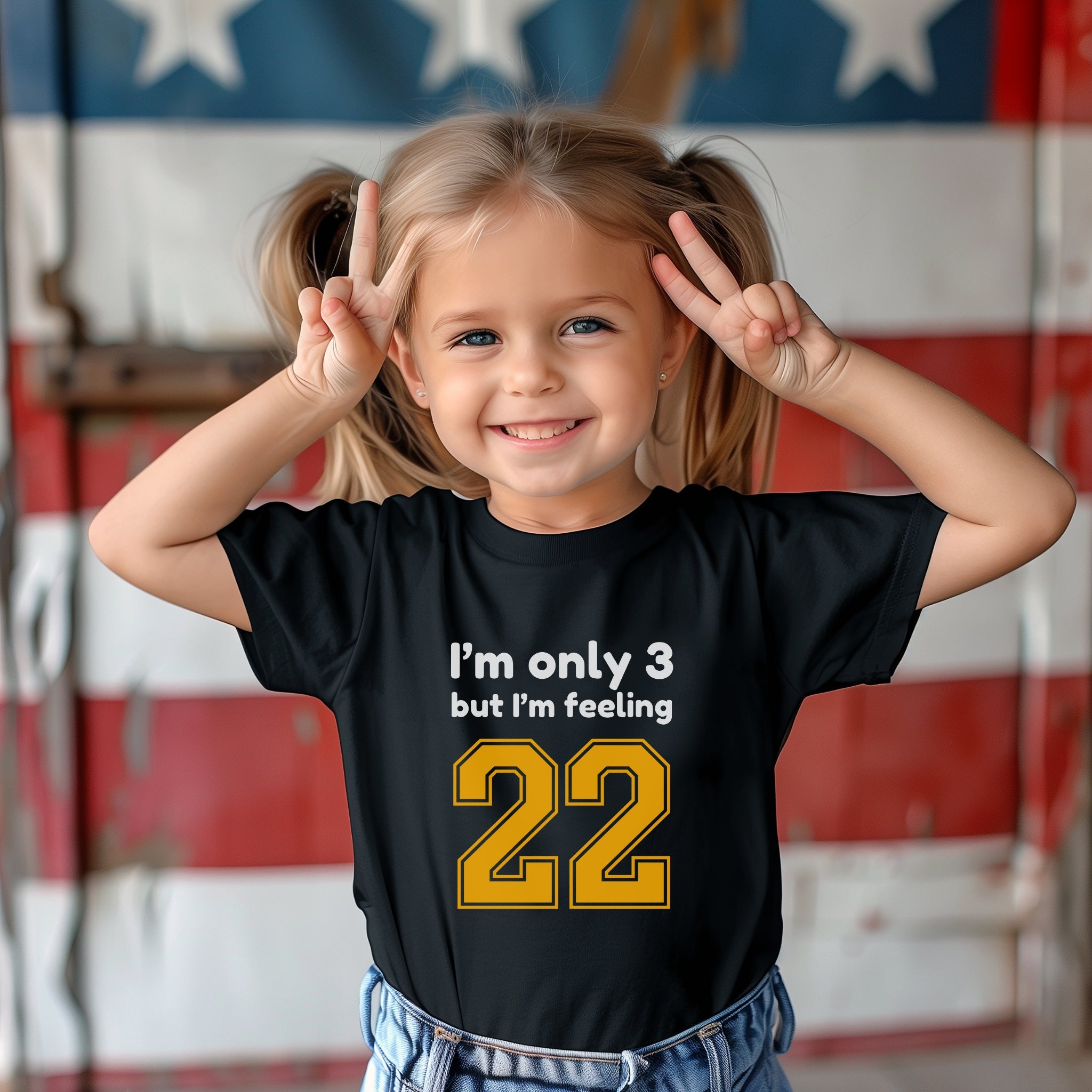 Custom Age I'm Feeling 22 Shirt - Kids Caitlin Clark T-Shirt