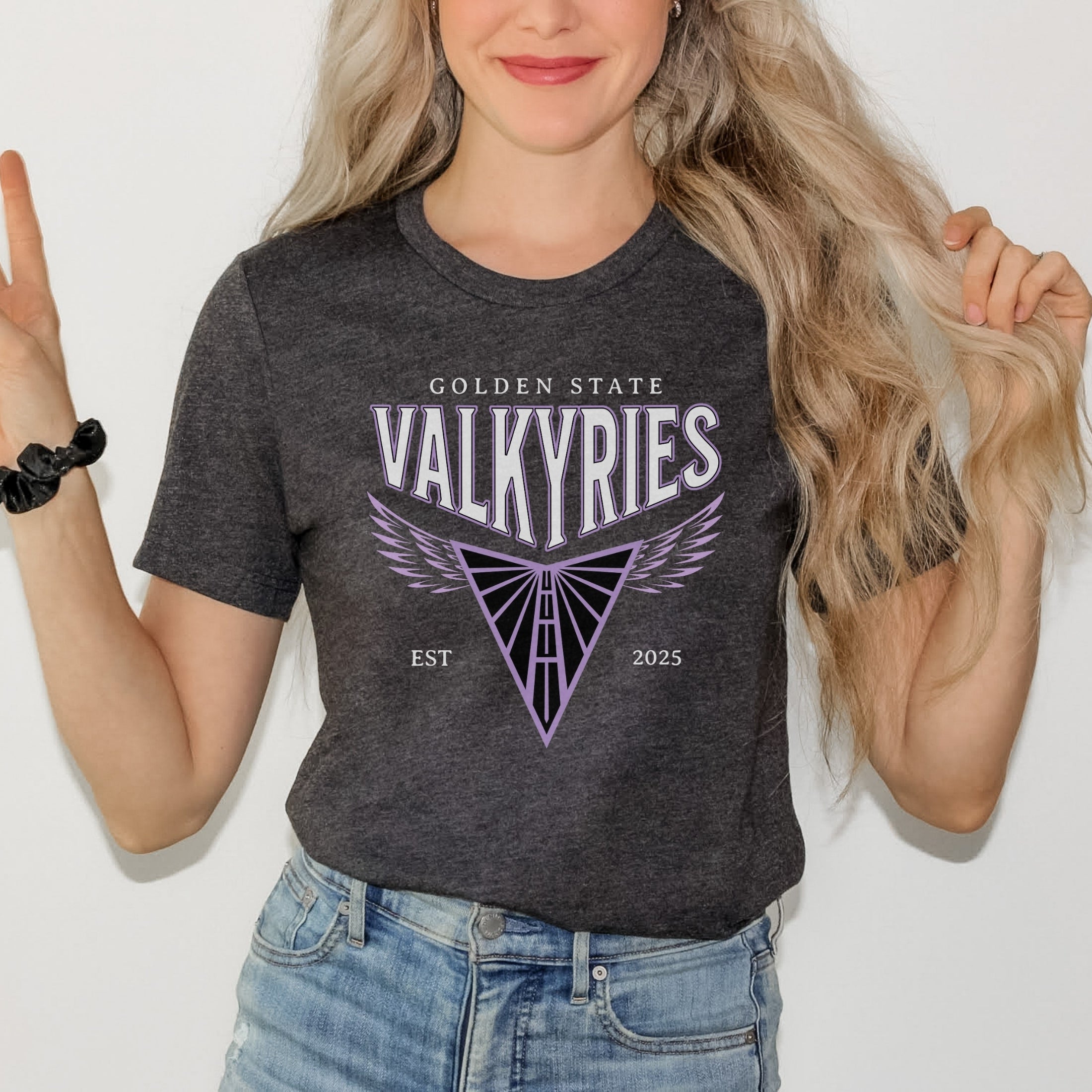 Valkyries Golden State Wings Logo T-Shirt