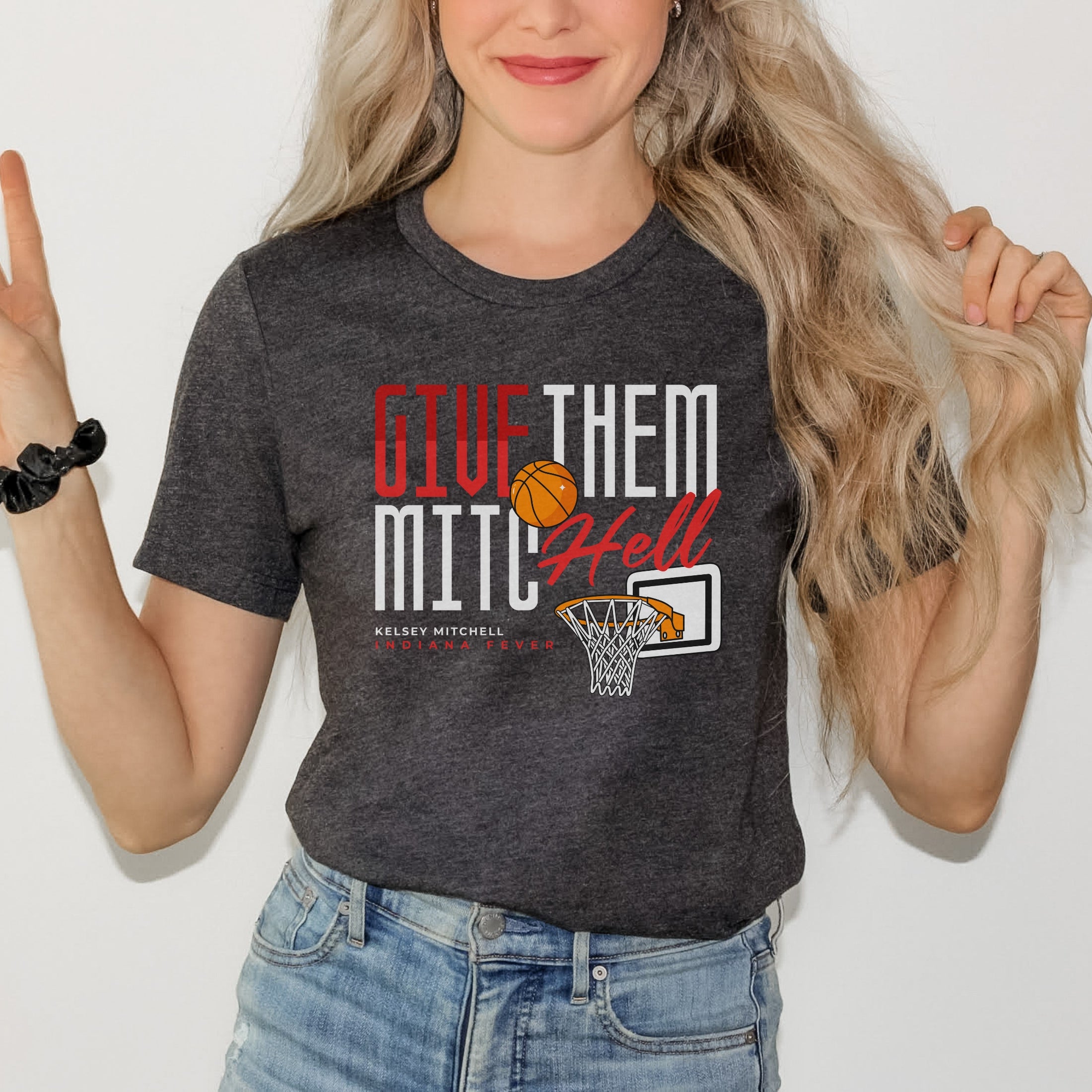 Kelsey Mitchell - Give Them Mitch(Hell) T-Shirt