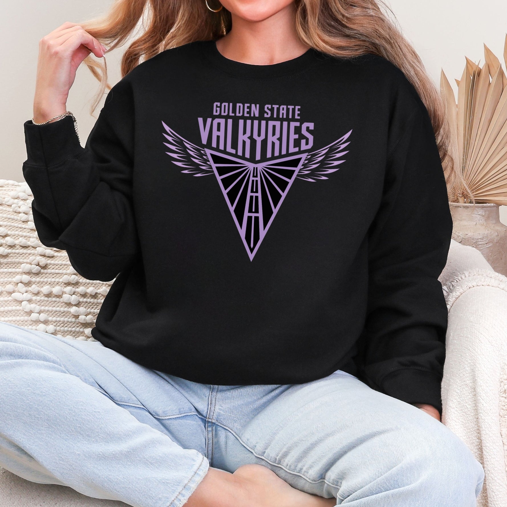 Golden State Valkyries Wings Crewneck Sweatshirt