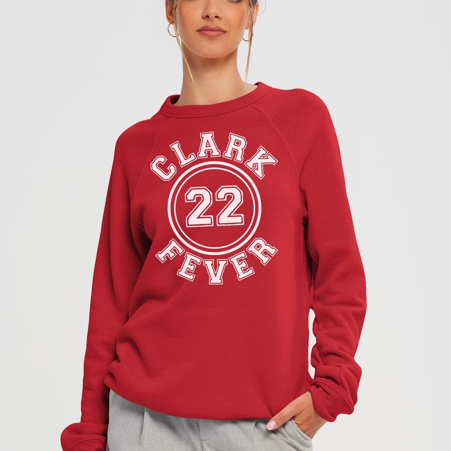 Caitlin Fever 22 Jersey Fleece Crewneck