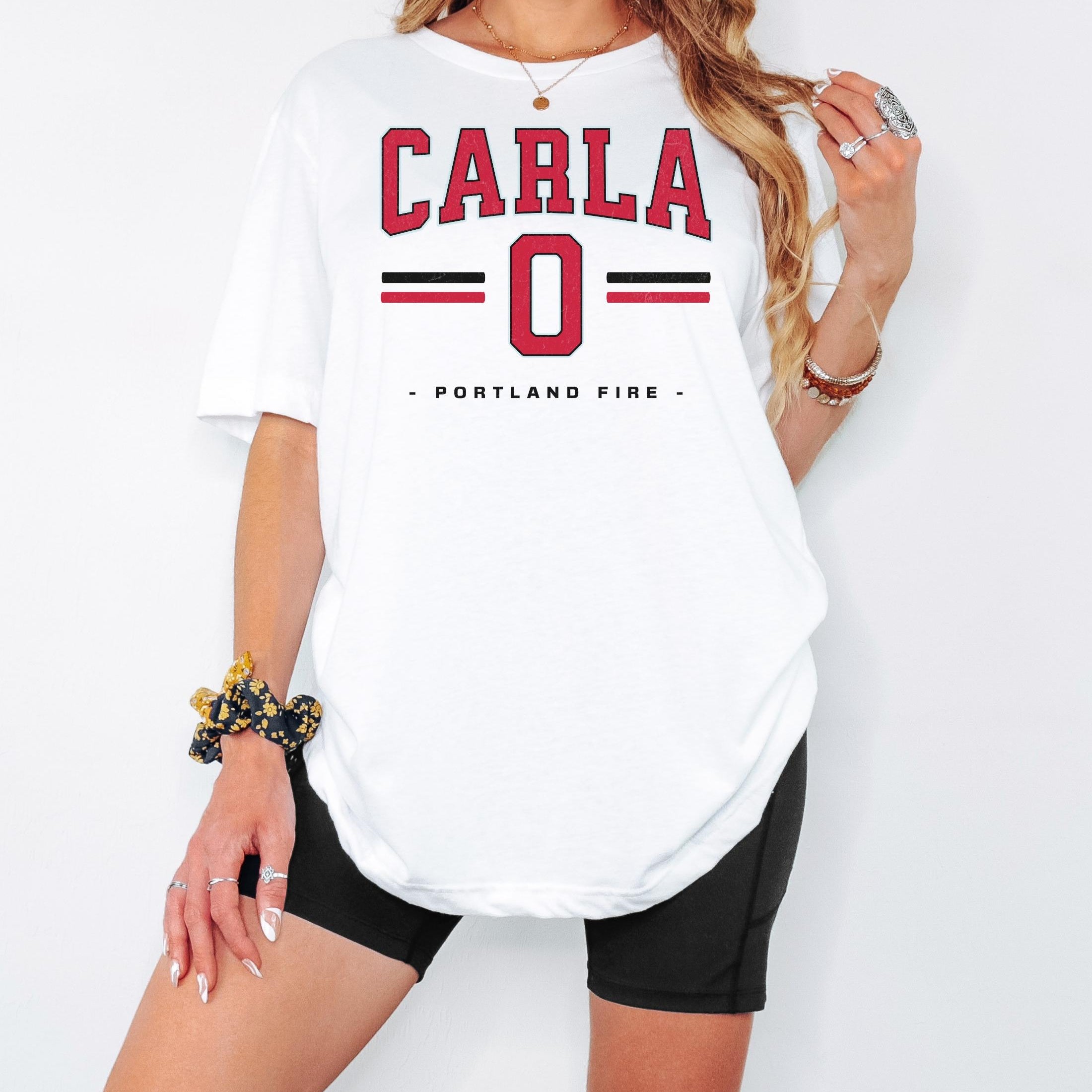 Carla Leite Fire Drop T-Shirt