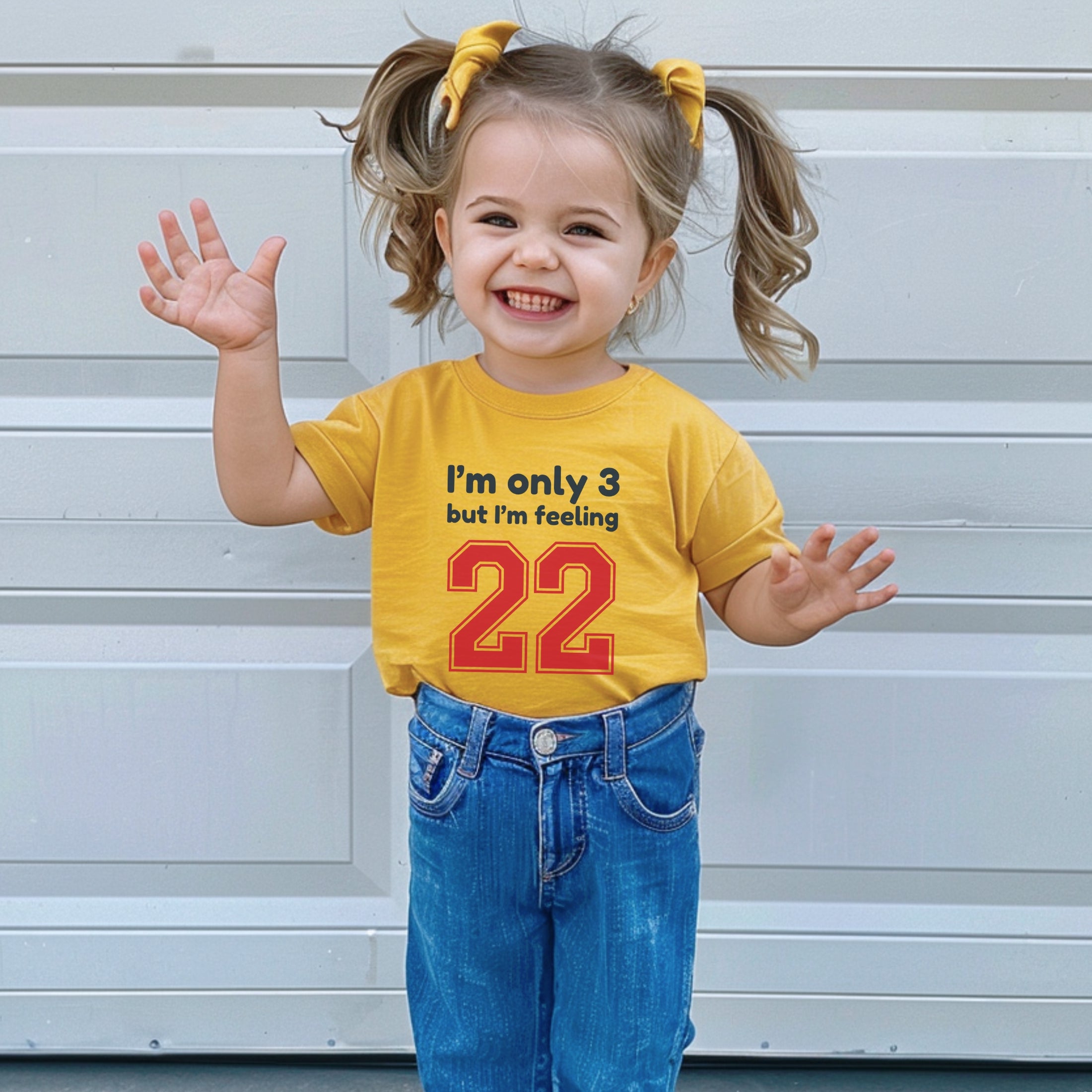 Custom Age I'm Feeling 22 Shirt - Kids Caitlin Clark T-Shirt