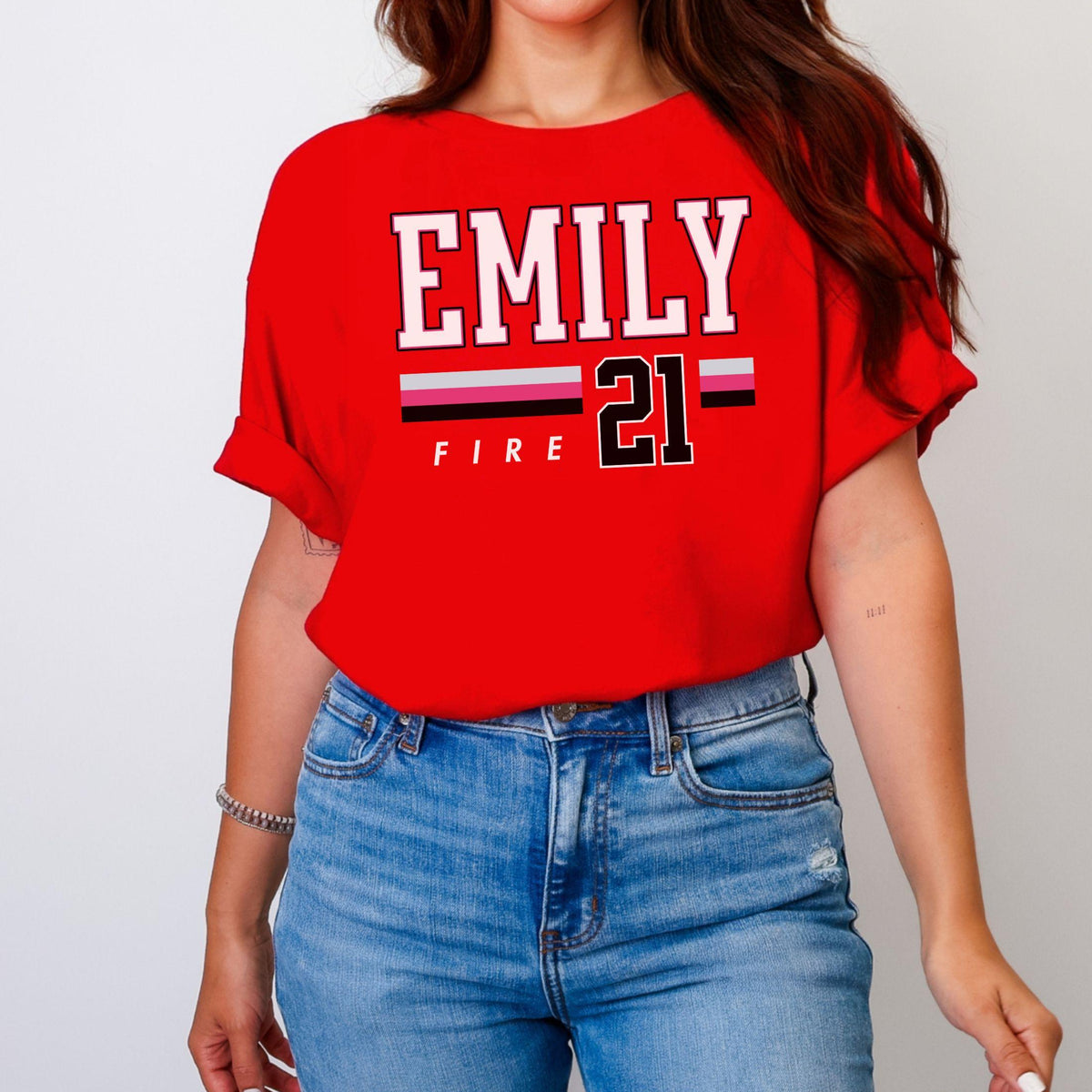 Emily Engstler Portland Fire Power Player T-Shirt