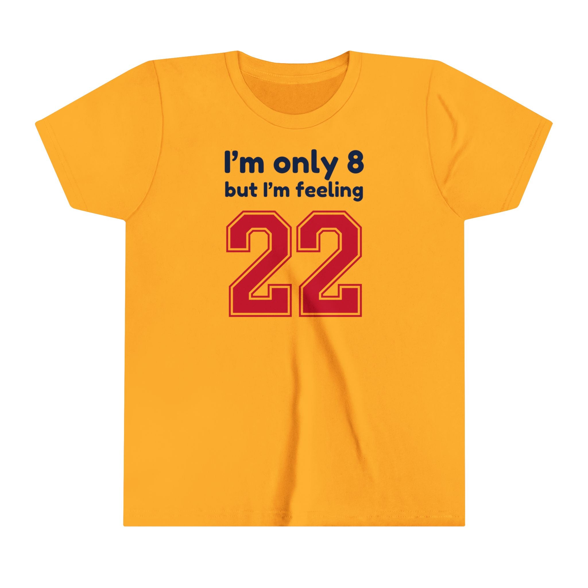 Custom Age I'm Feeling 22 Shirt - Kids Caitlin Clark T-Shirt