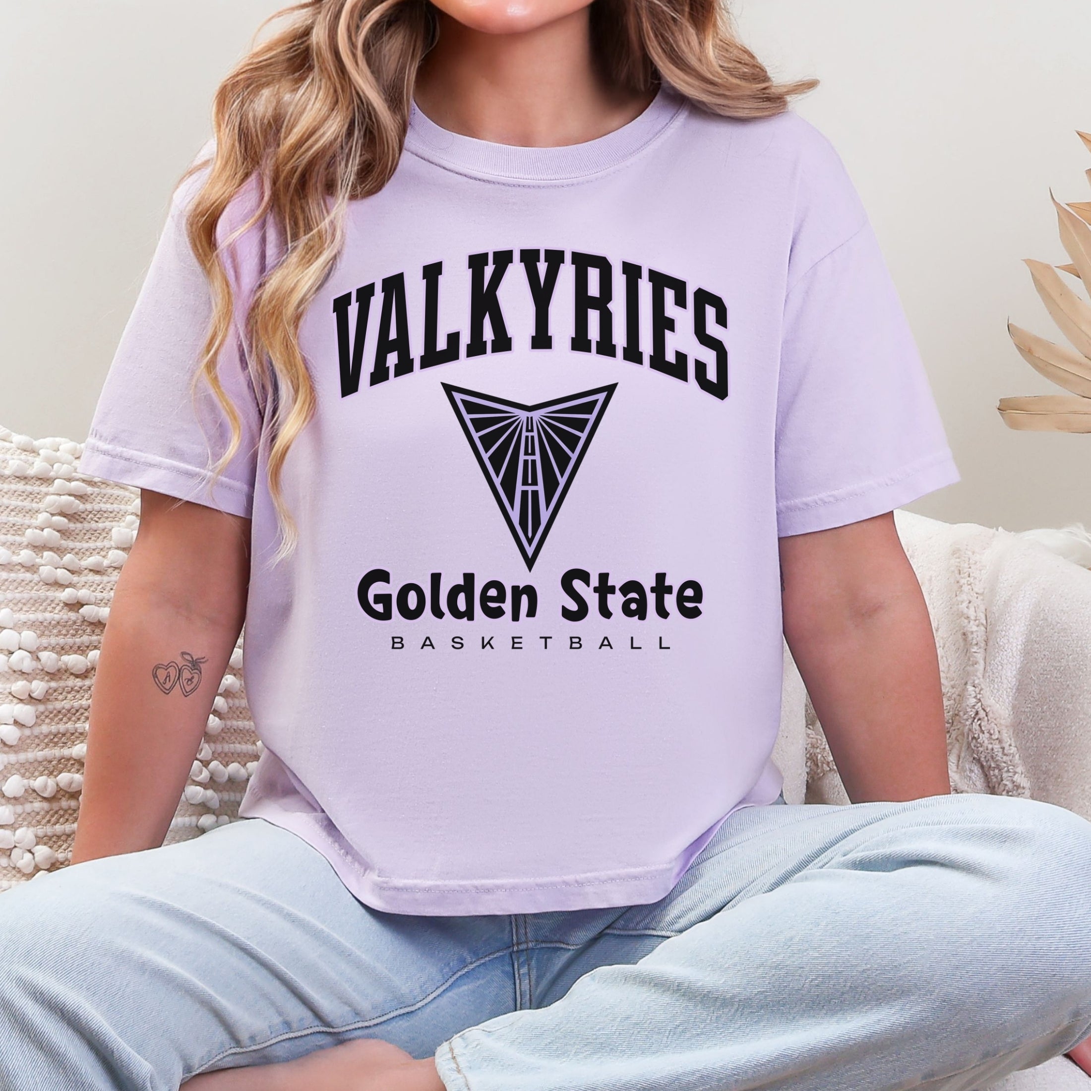 Golden State Valkyries Fierce Energy Women's Cropped Boxy Tee