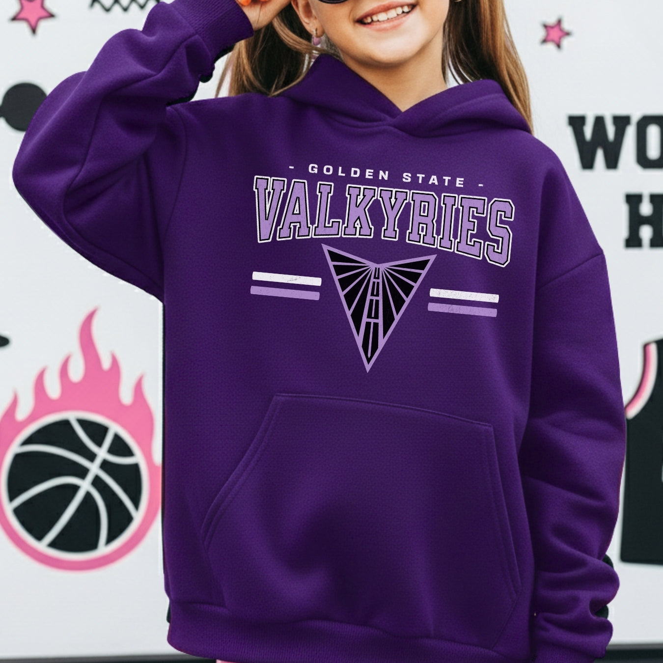 Golden State Valkyries Legacy Youth Hoodie