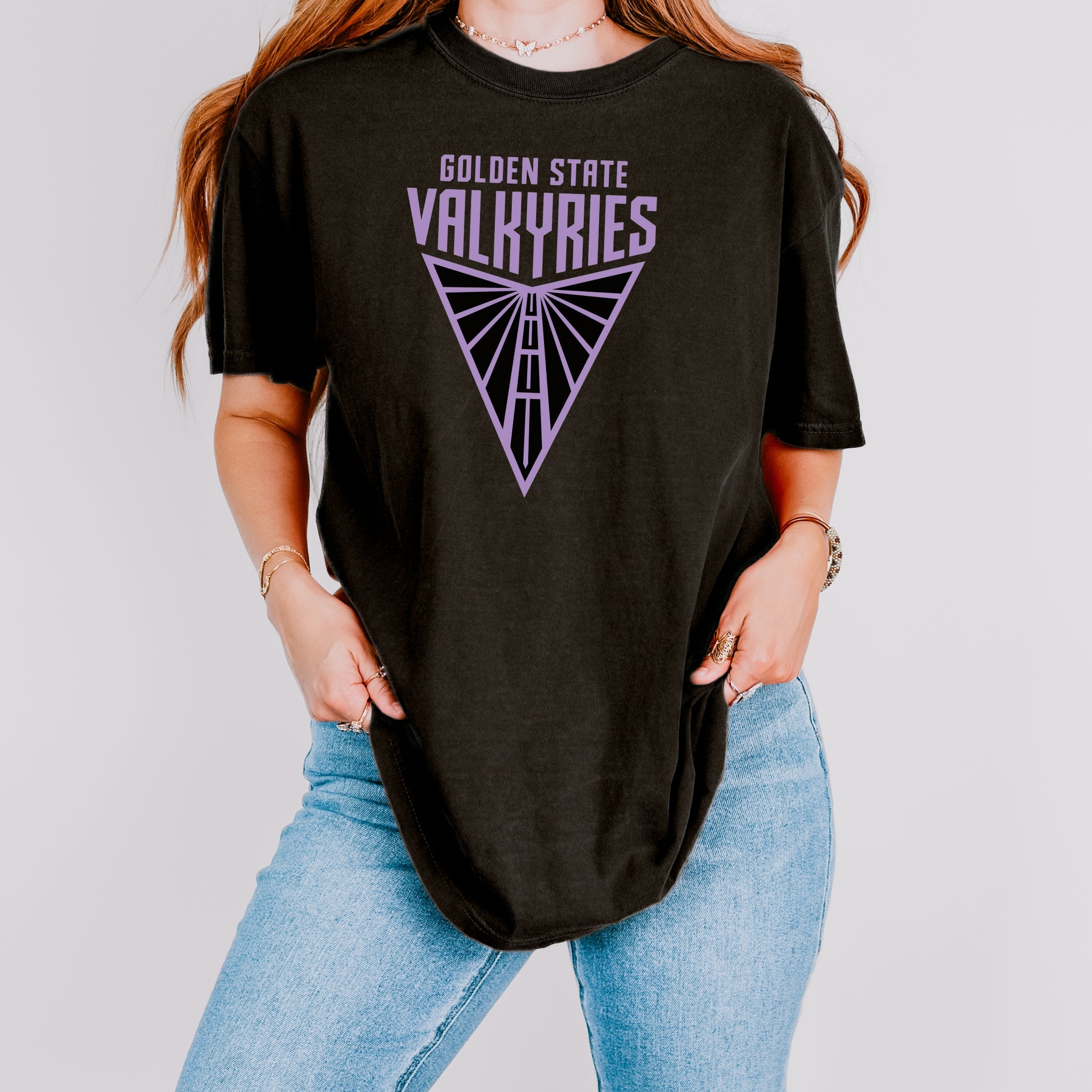 Golden State Valkyries Logo Heavyweight T-Shirt