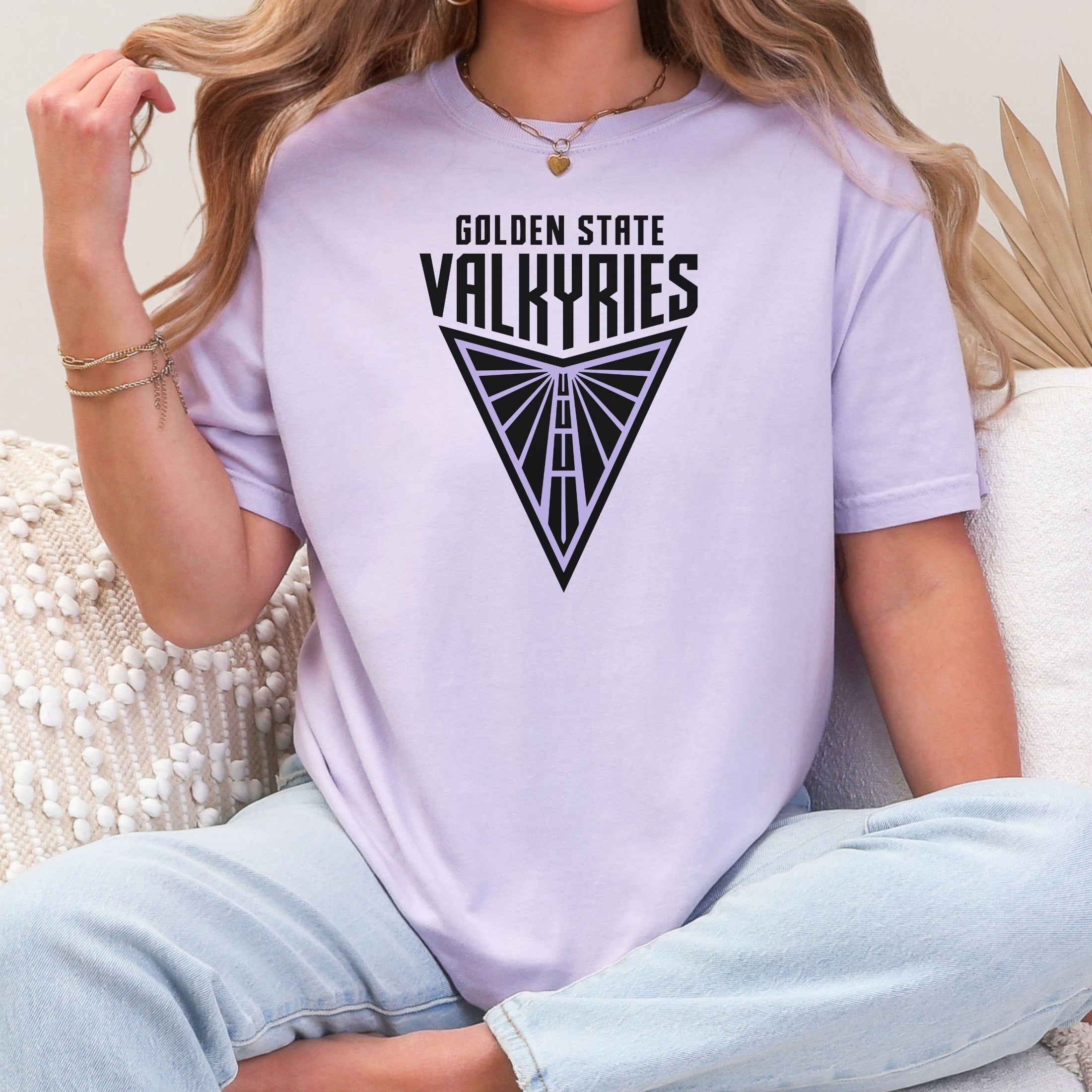 Golden State Valkyries Logo Heavyweight T-Shirt