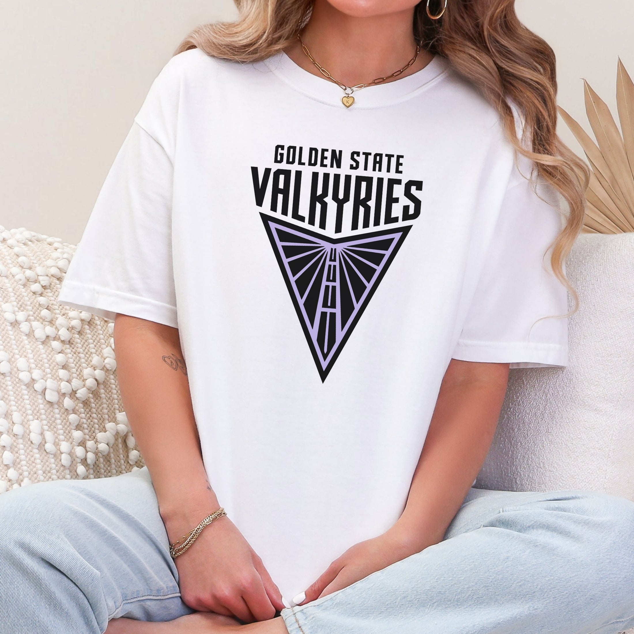 Golden State Valkyries Logo Heavyweight T-Shirt